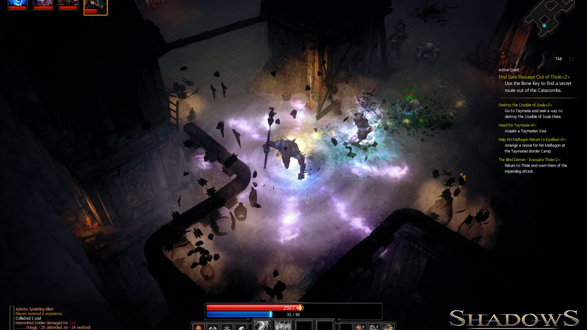 Screenshot for Shadows: Heretic Kingdoms