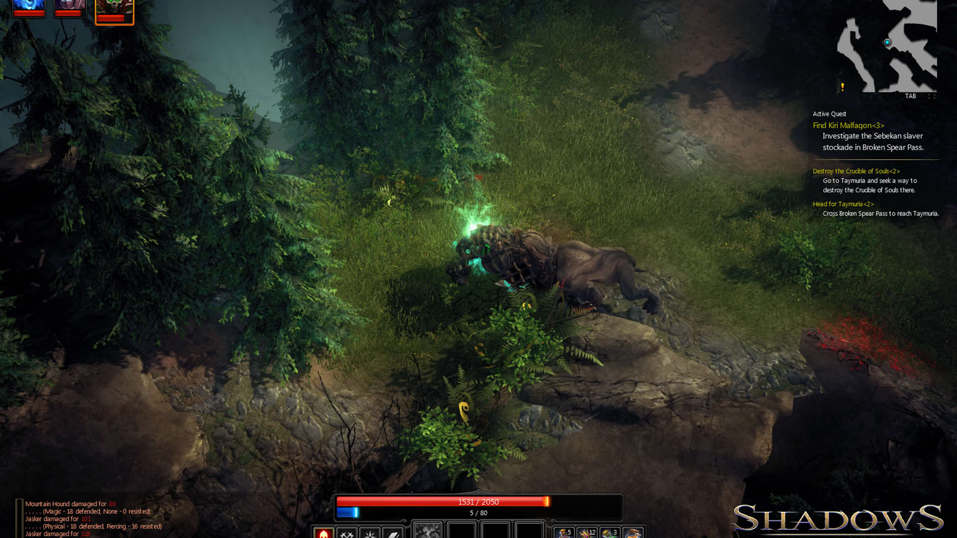 Screenshot for Shadows: Heretic Kingdoms