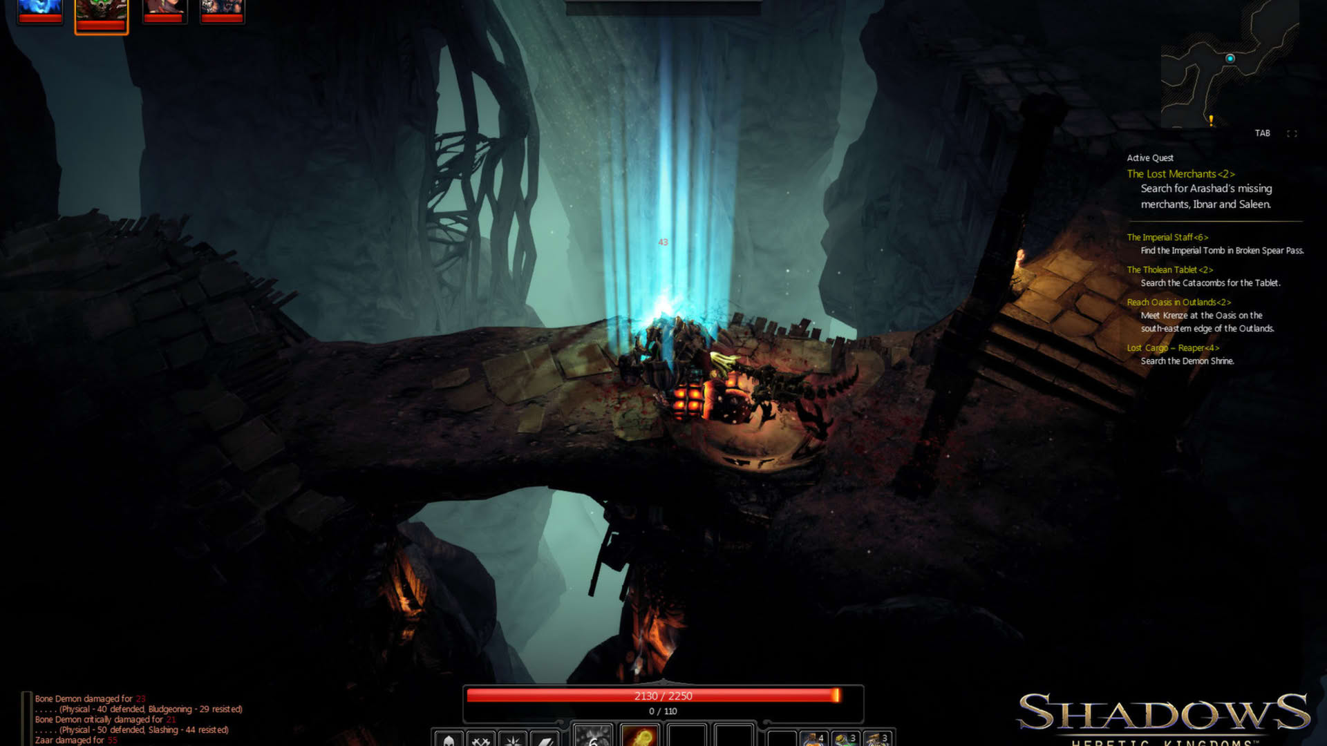Screenshot for Shadows: Heretic Kingdoms