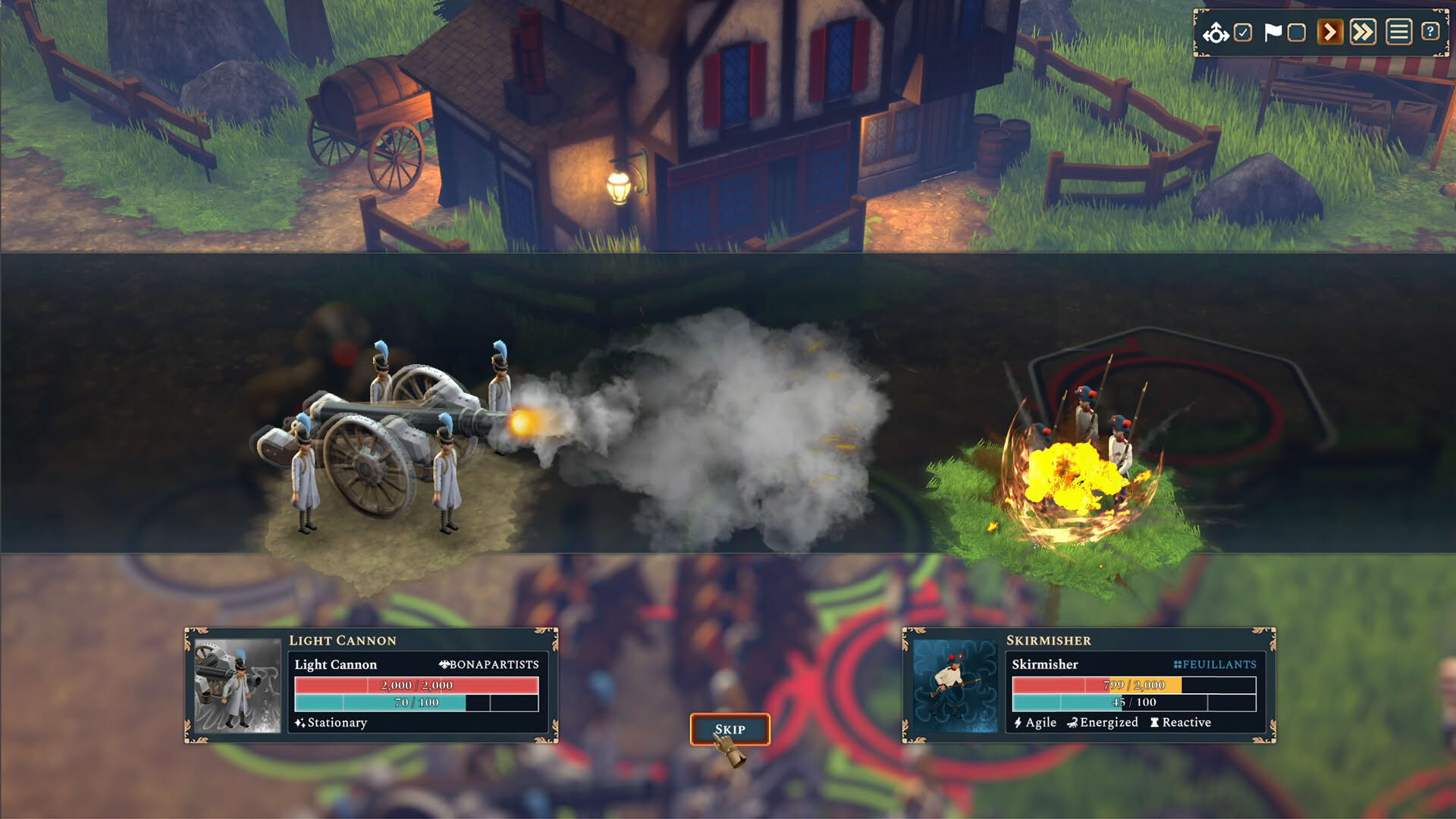 Screenshot for Bonaparte: A Mechanized Revolution