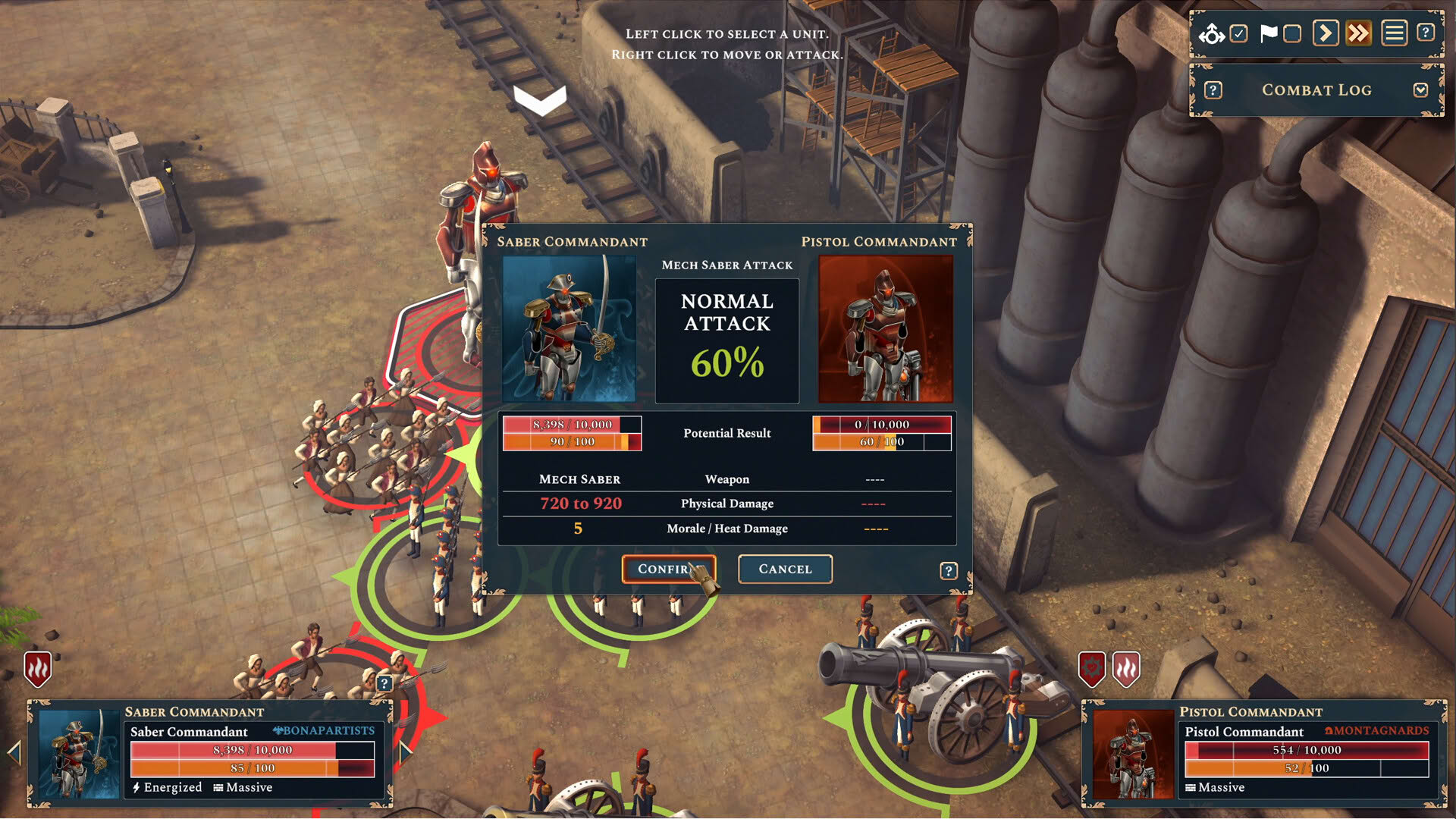 Screenshot for Bonaparte: A Mechanized Revolution