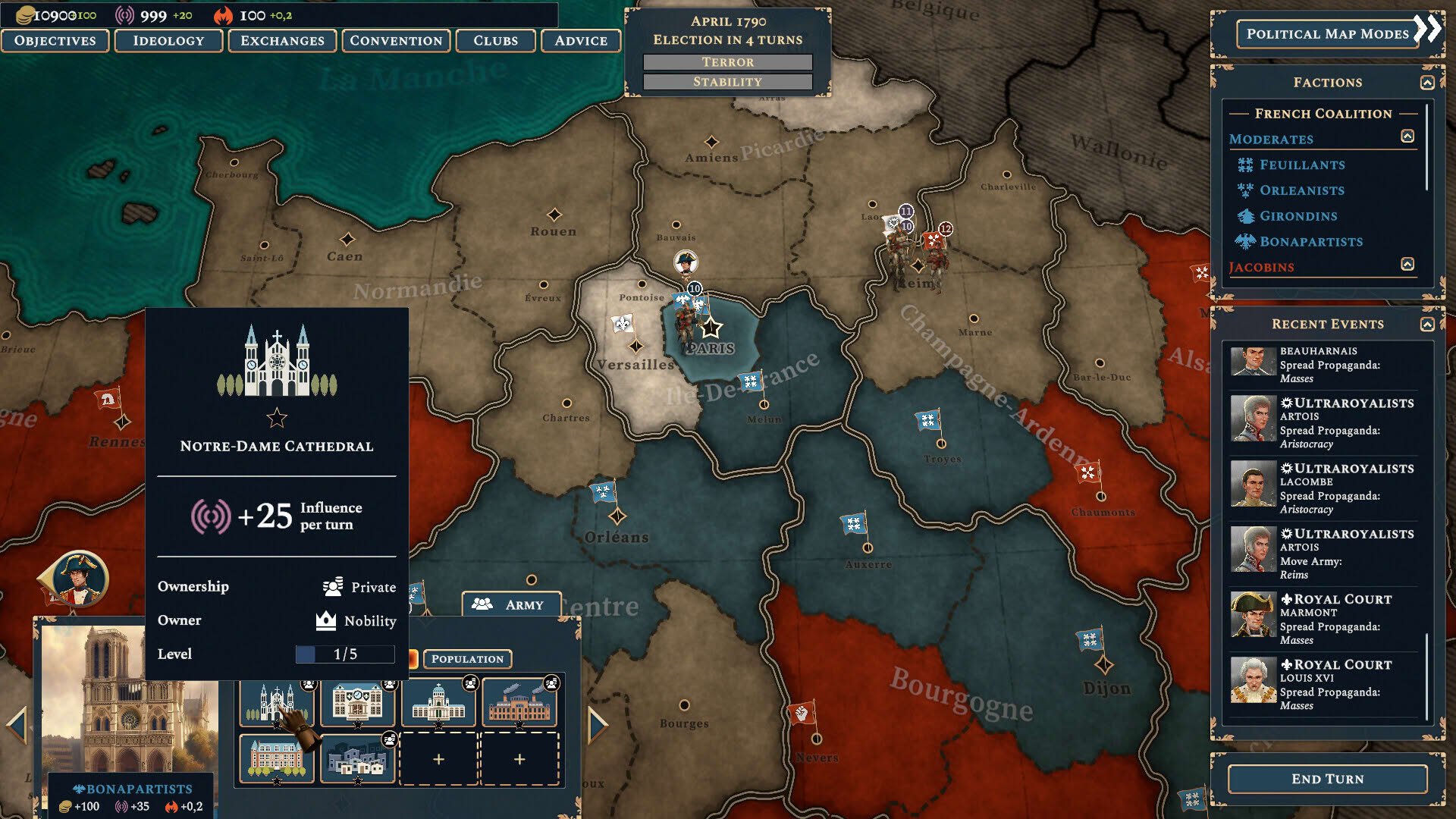 Screenshot for Bonaparte: A Mechanized Revolution