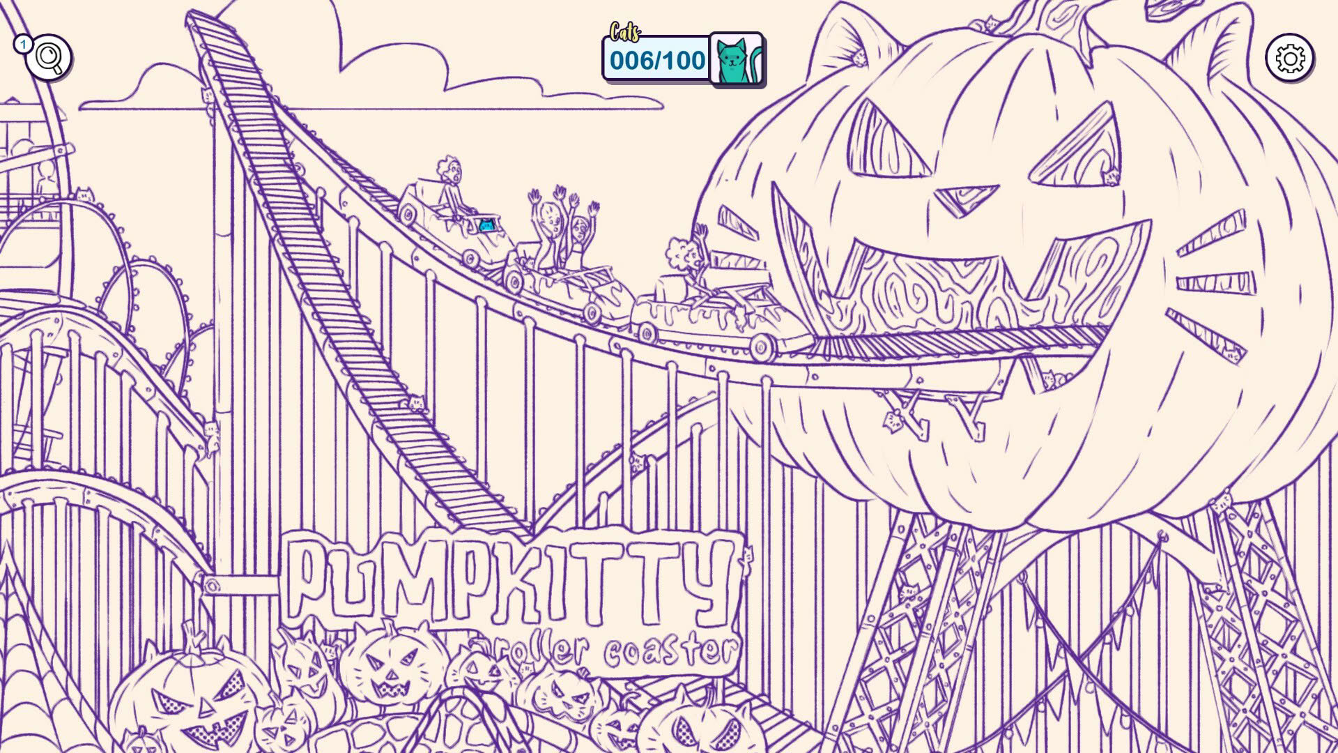 Screenshot for Hidden Cats in Spooky Town