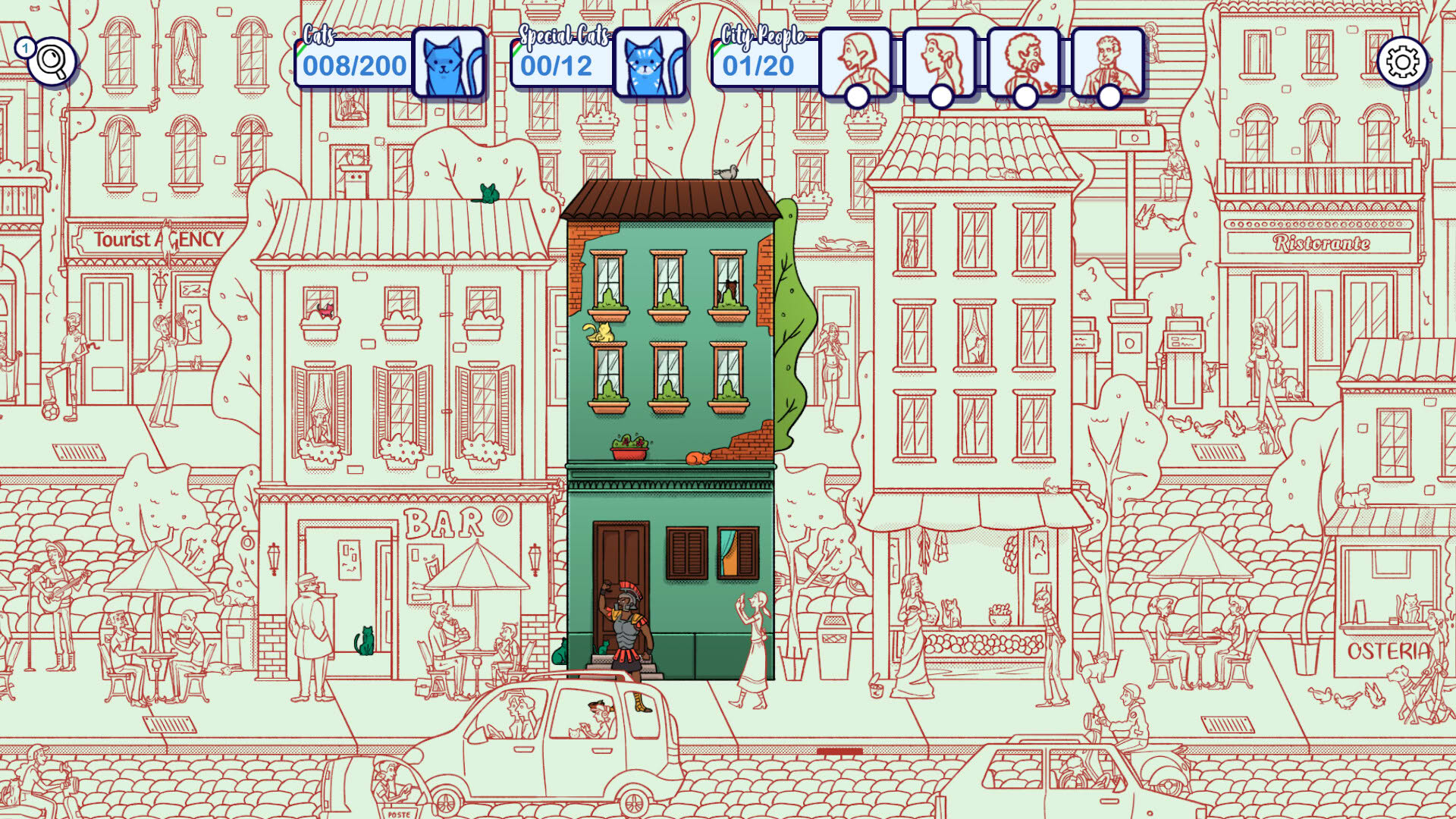 Screenshot for Hidden Cats in Rome
