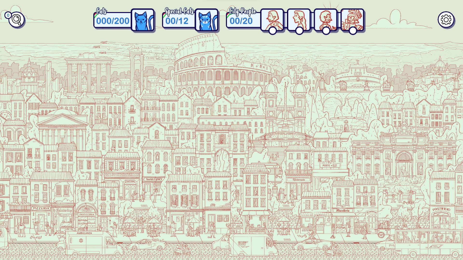 Screenshot for Hidden Cats in Rome