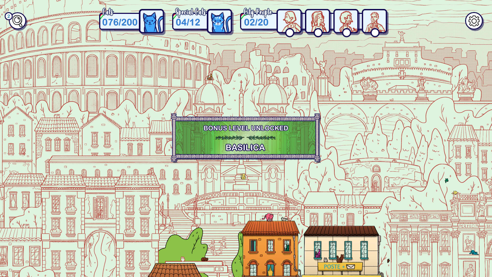 Screenshot for Hidden Cats in Rome