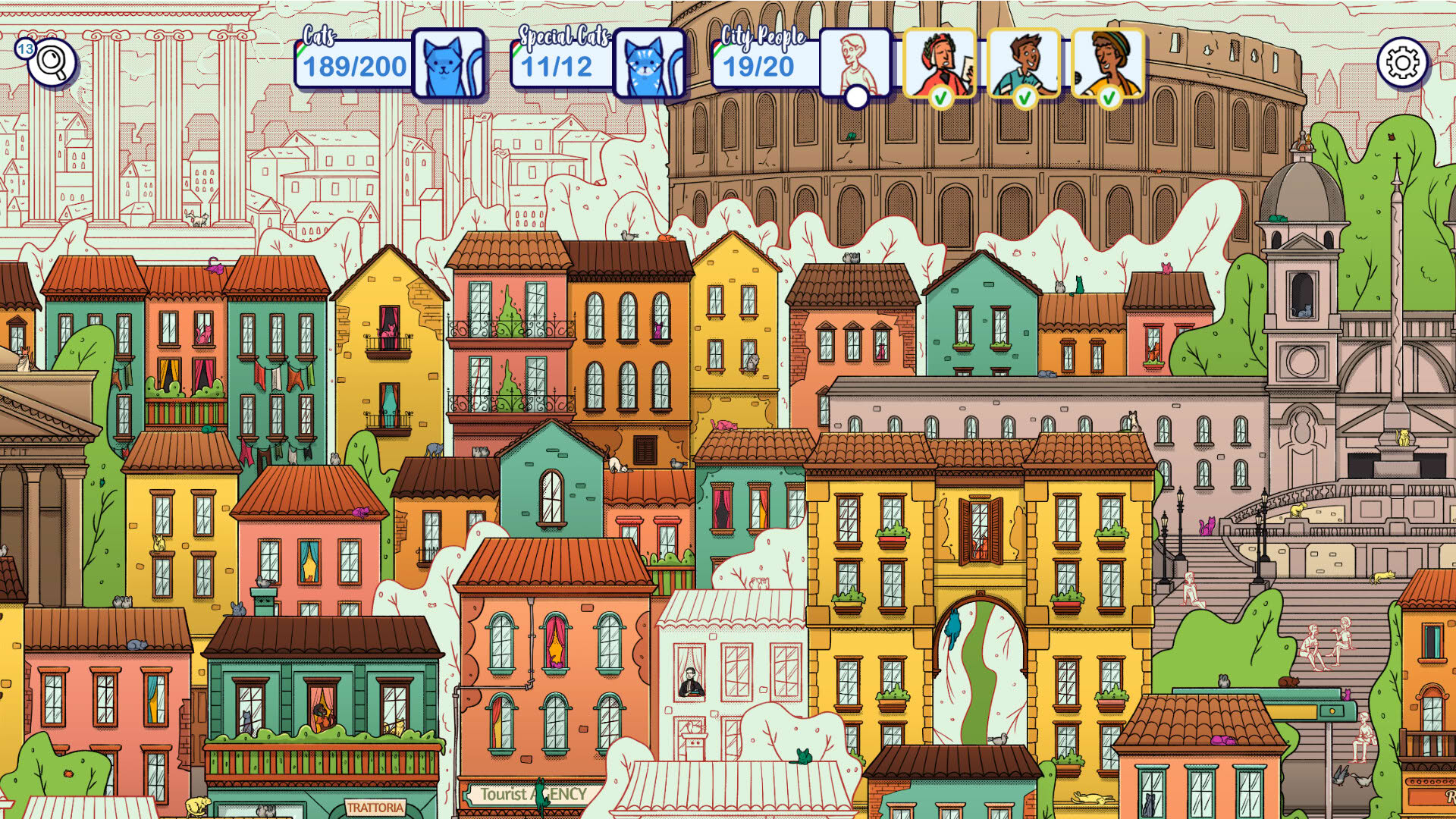 Screenshot for Hidden Cats in Rome