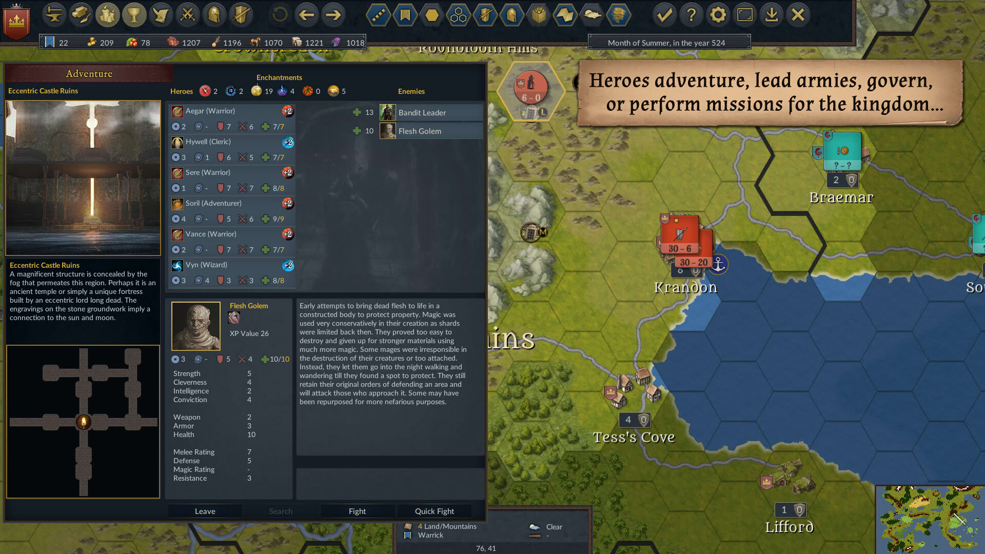 Screenshot for Kingdom, Dungeon, and Hero