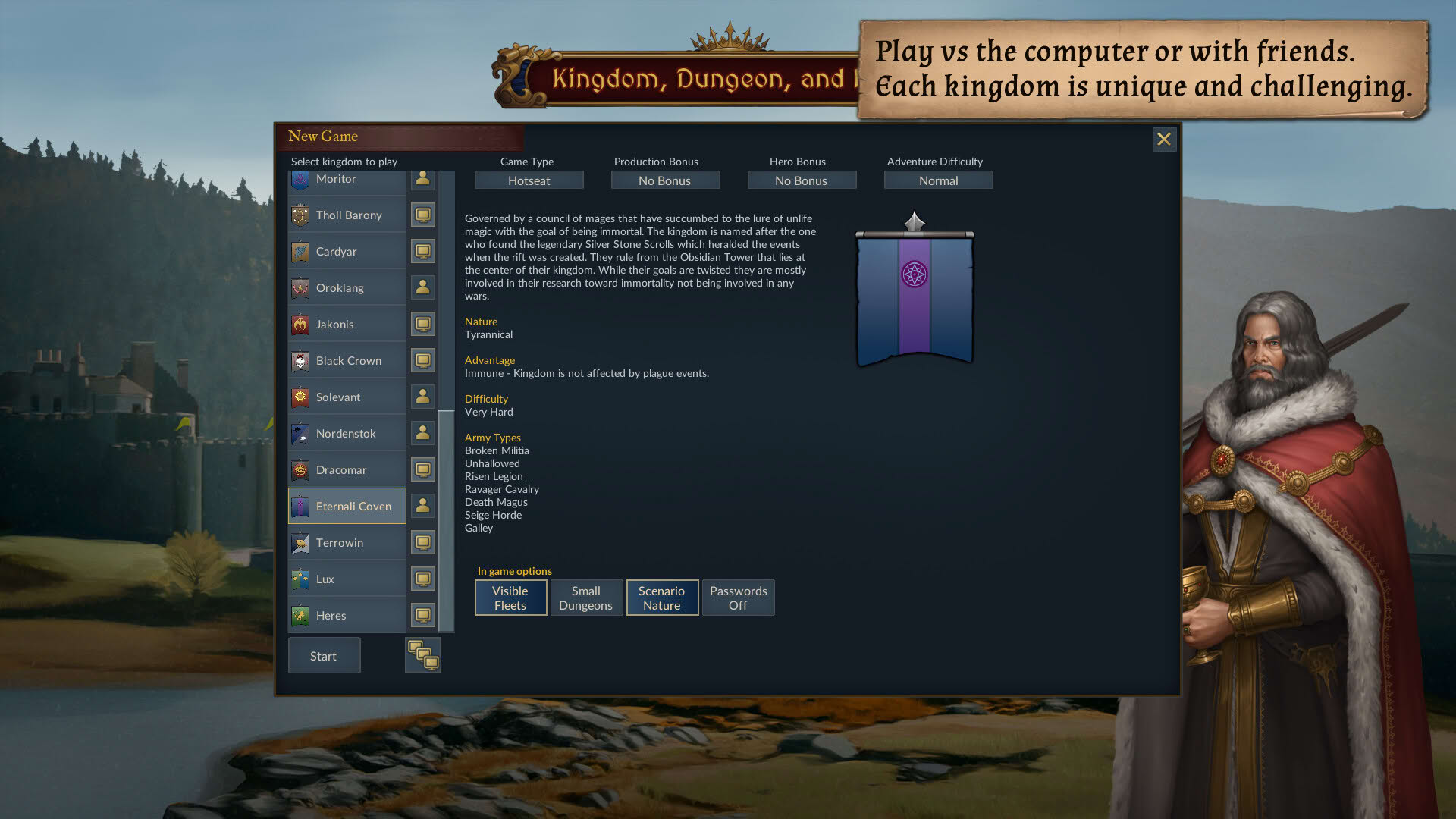 Screenshot for Kingdom, Dungeon, and Hero