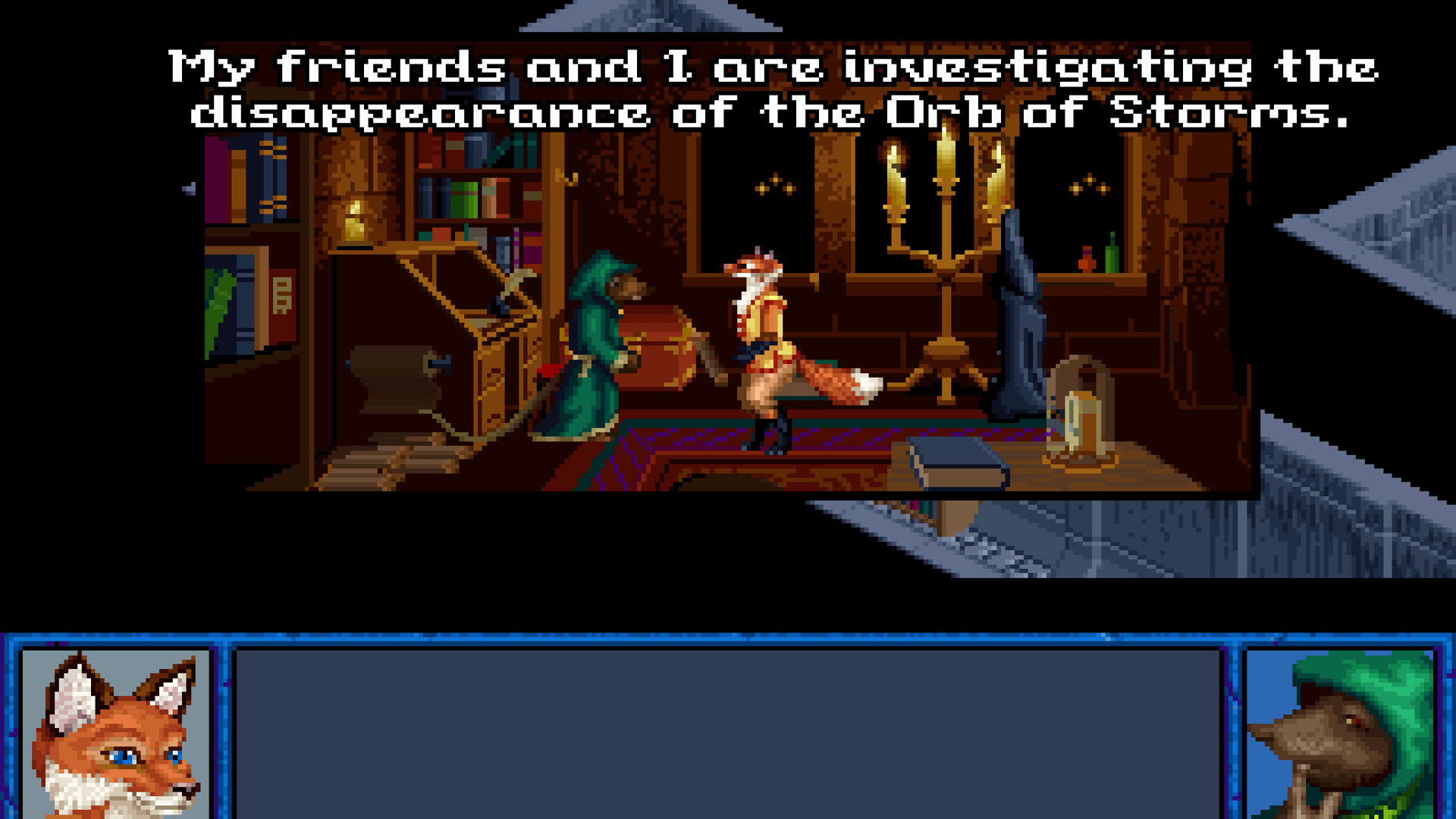 Screenshot for Inherit the Earth: Quest for the Orb