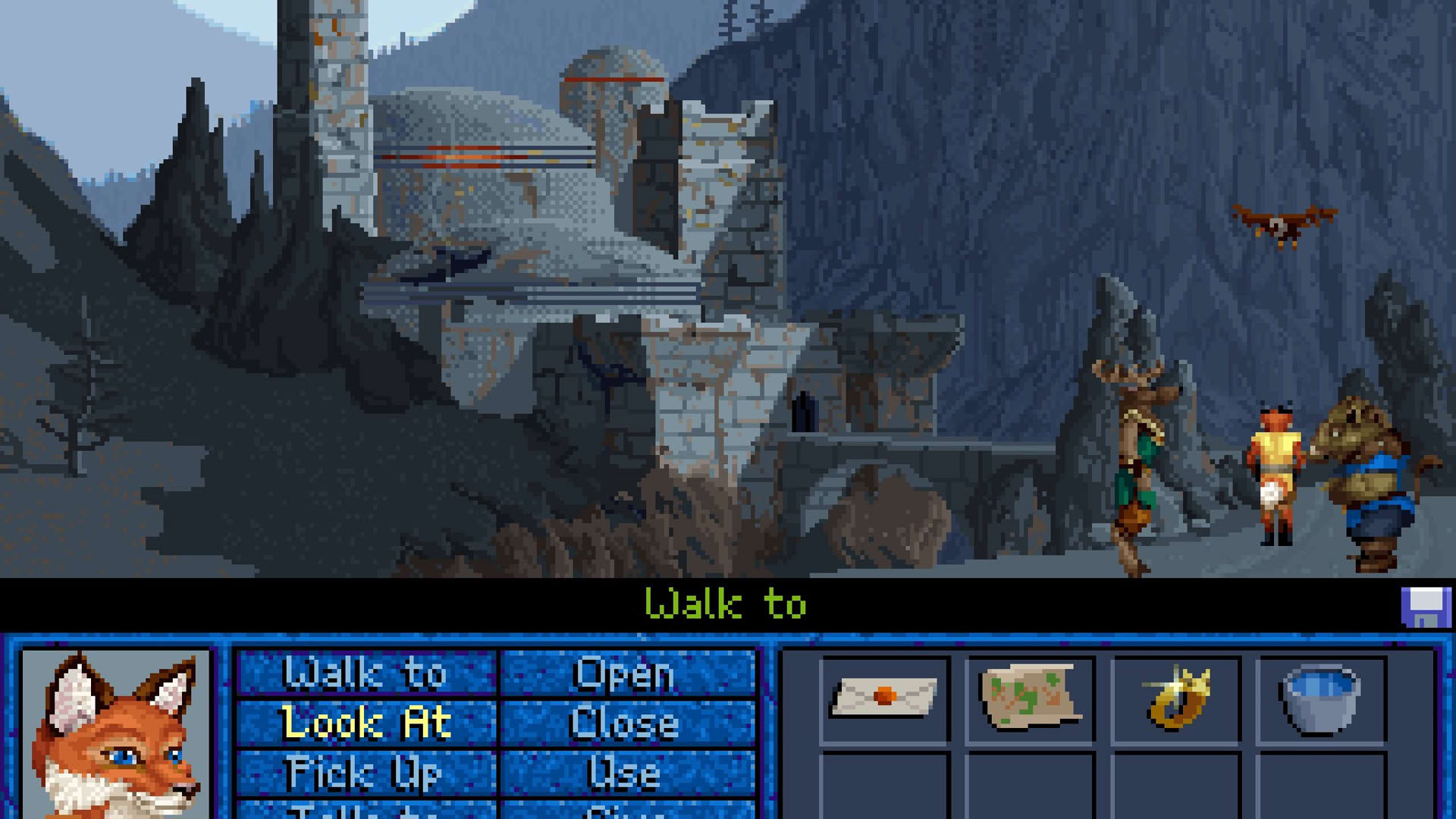 Screenshot for Inherit the Earth: Quest for the Orb