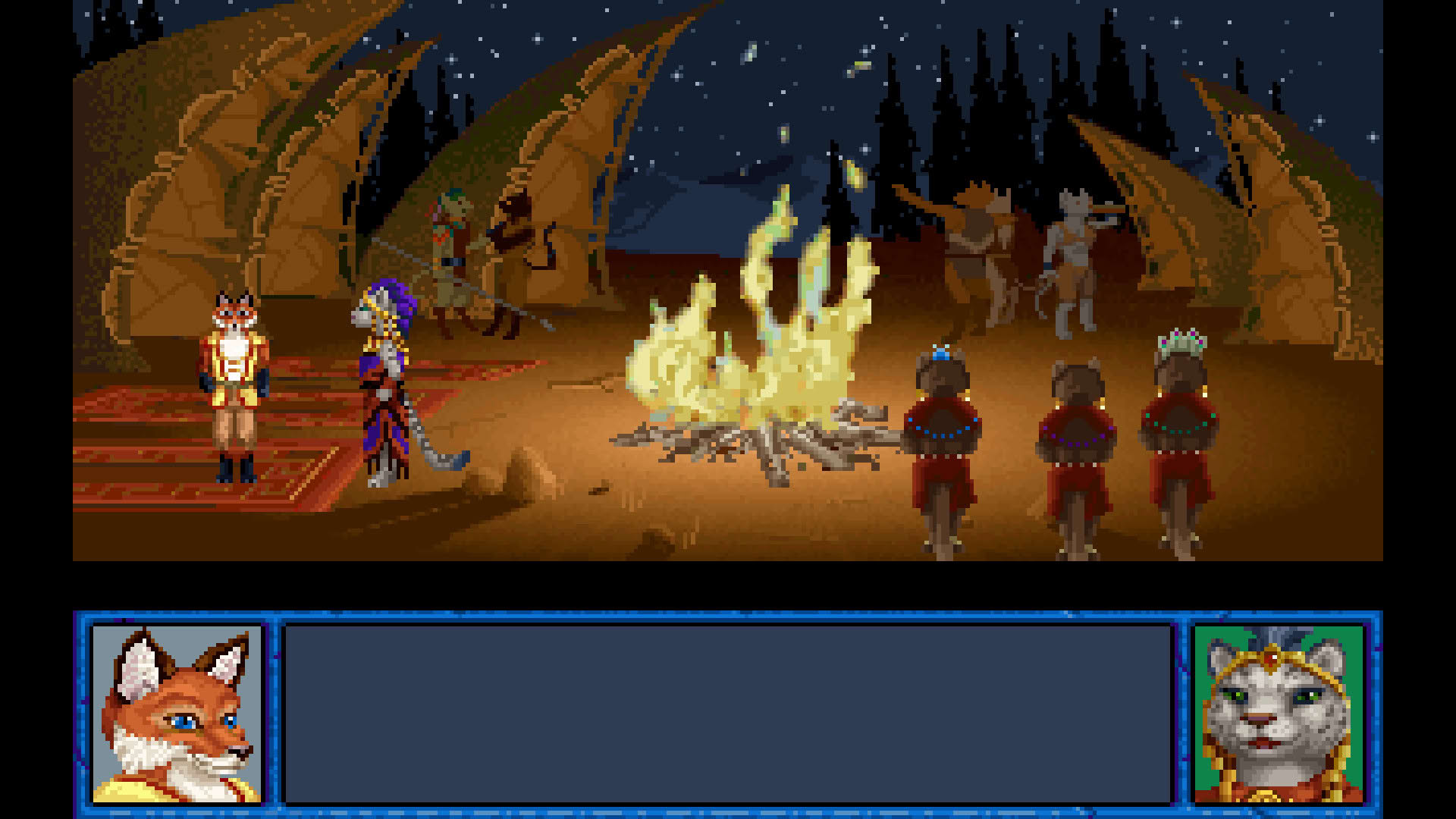Screenshot for Inherit the Earth: Quest for the Orb