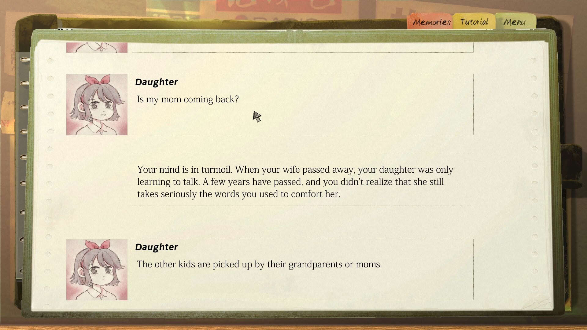 Screenshot for Fragment: A Story in Growing