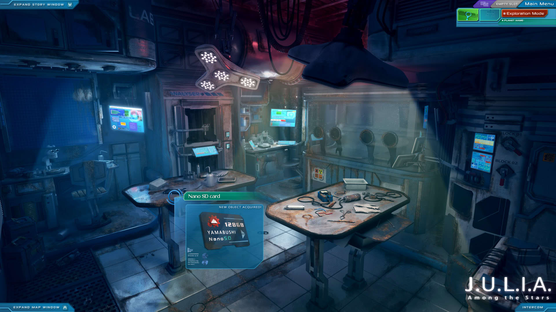 Screenshot for J.U.L.I.A.: Among the Stars