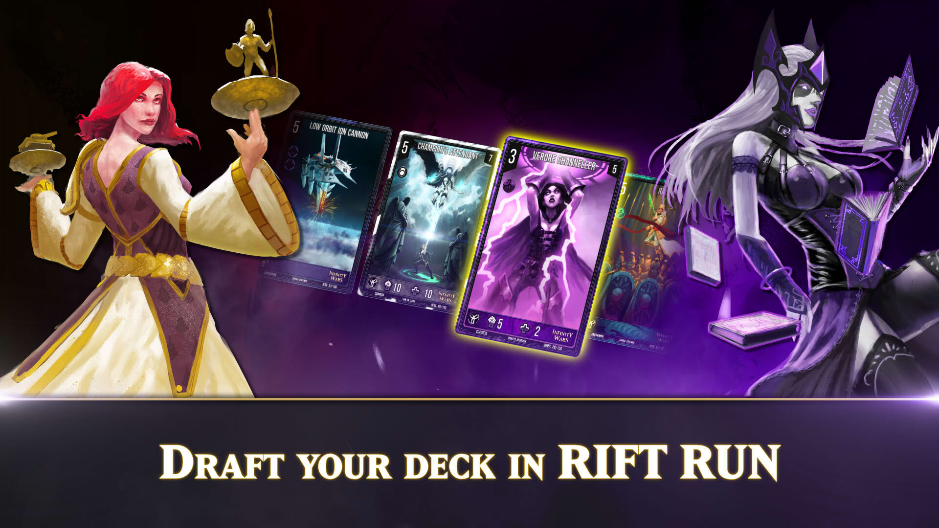 Screenshot for Infinity Wars: Animated Trading Card Game