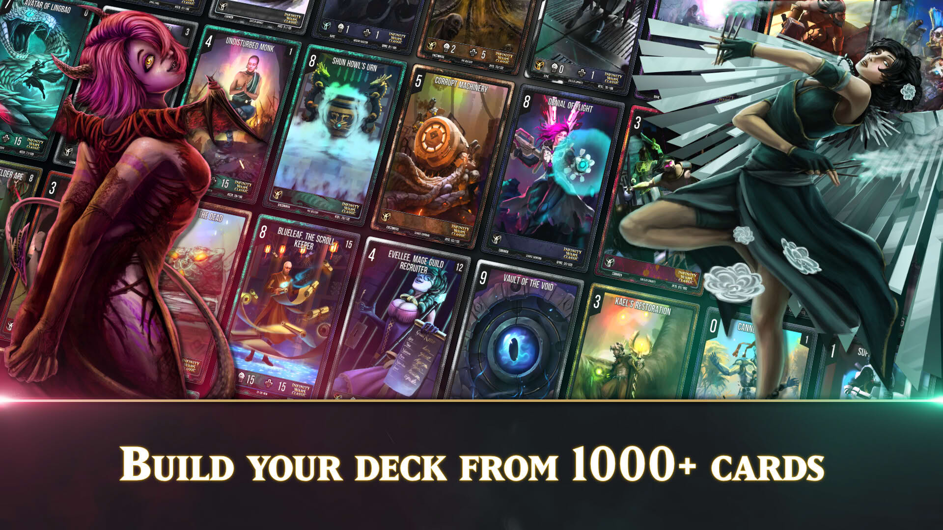 Screenshot for Infinity Wars: Animated Trading Card Game