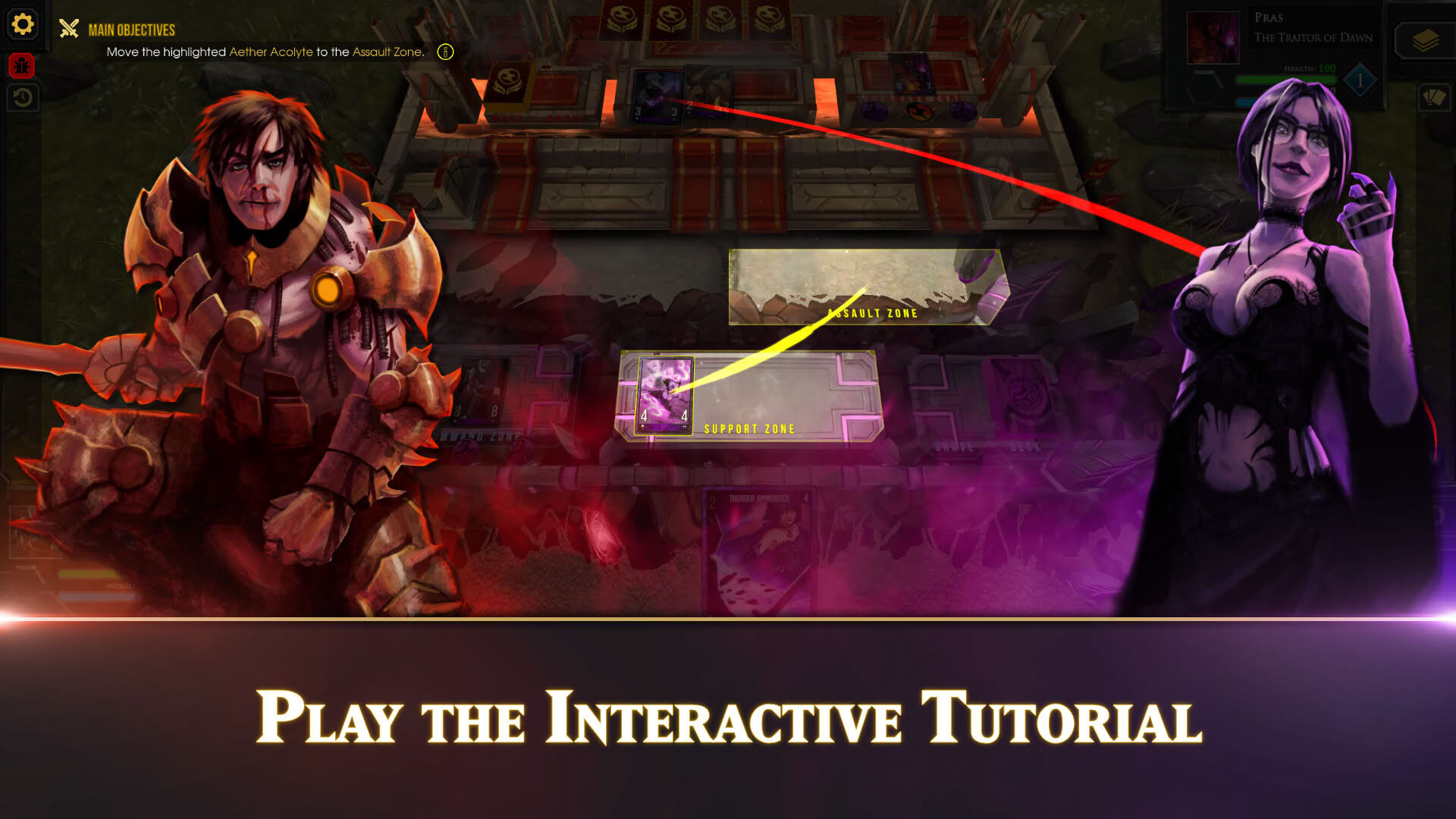 Screenshot for Infinity Wars: Animated Trading Card Game