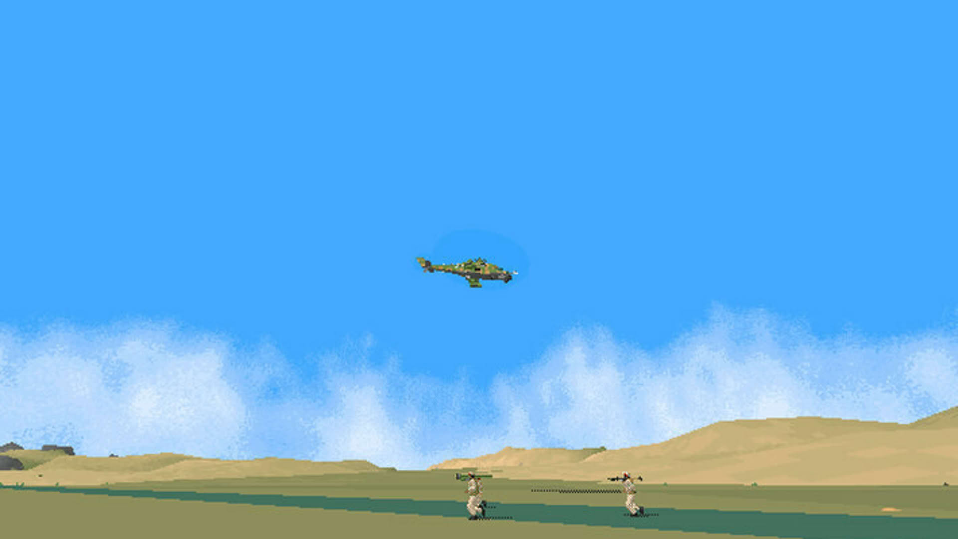 Screenshot for HIND: The Russian Combat Helicopter Simulation