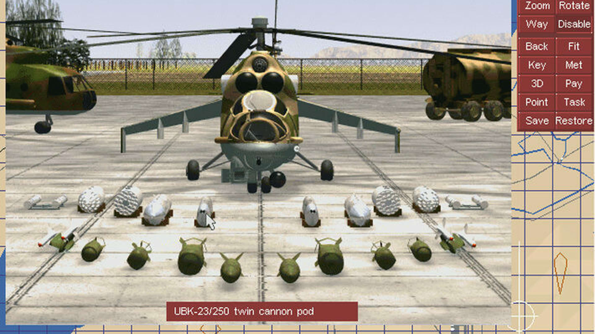 Screenshot for HIND: The Russian Combat Helicopter Simulation