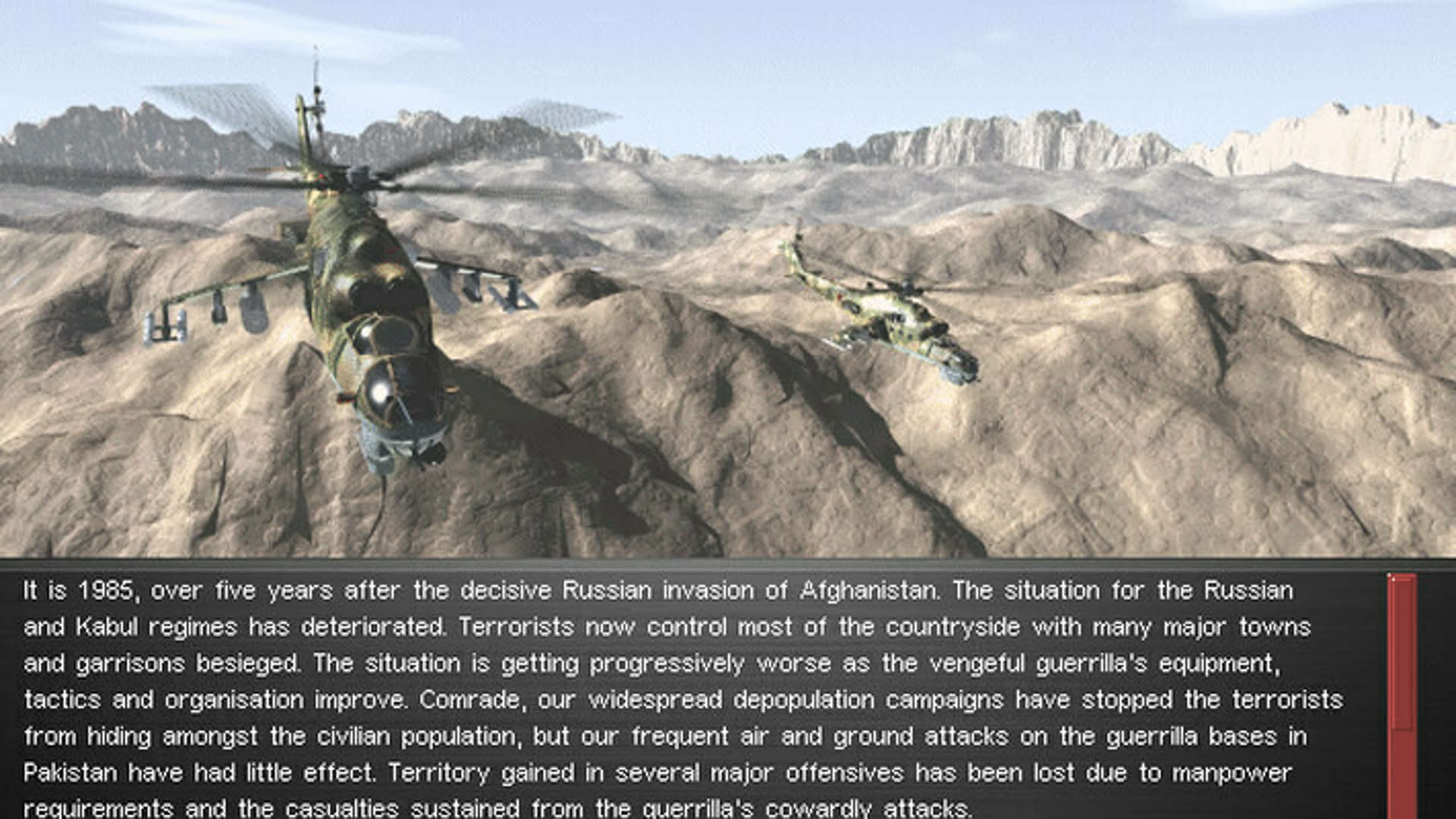 Screenshot for HIND: The Russian Combat Helicopter Simulation