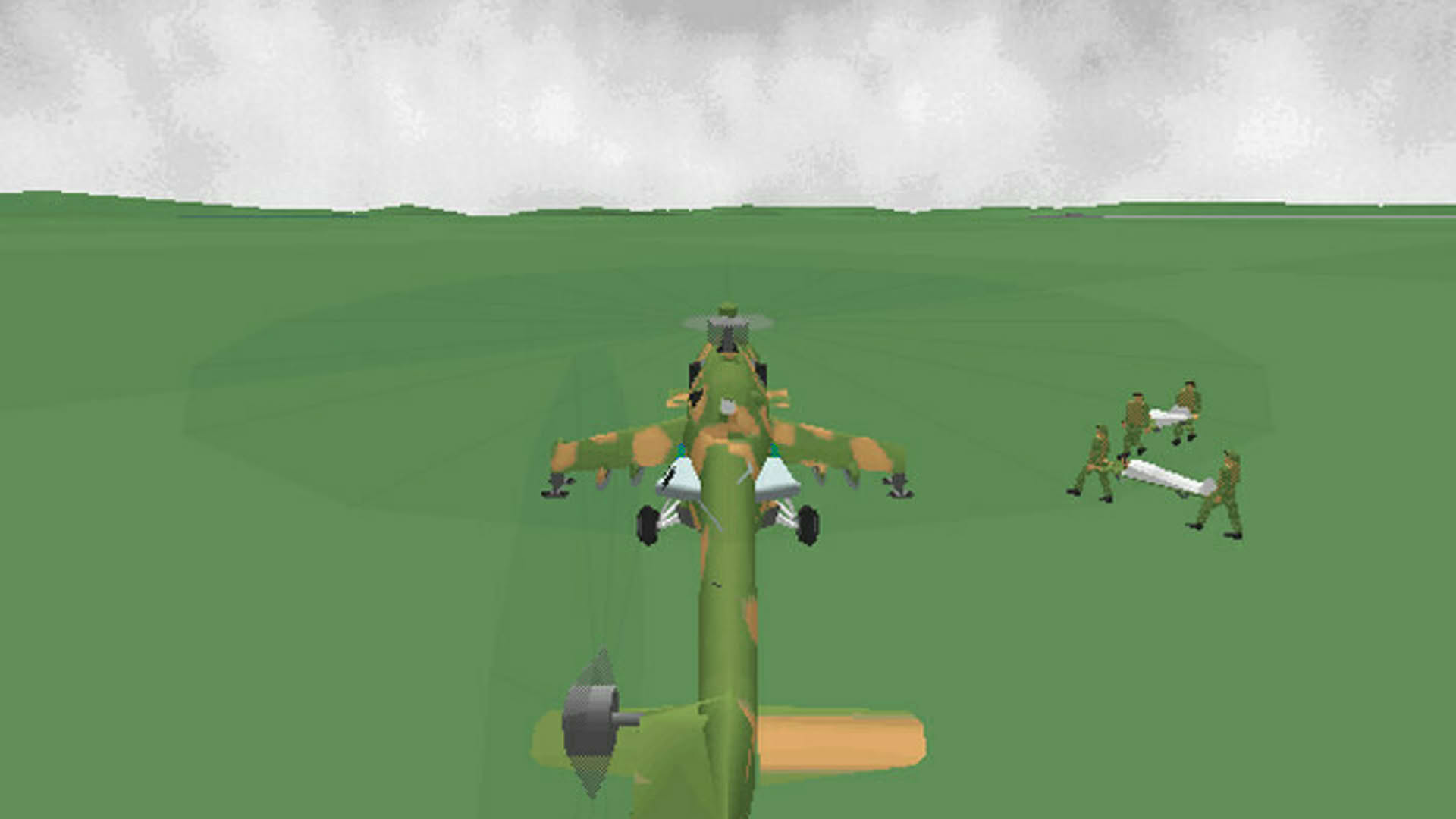 Screenshot for HIND: The Russian Combat Helicopter Simulation
