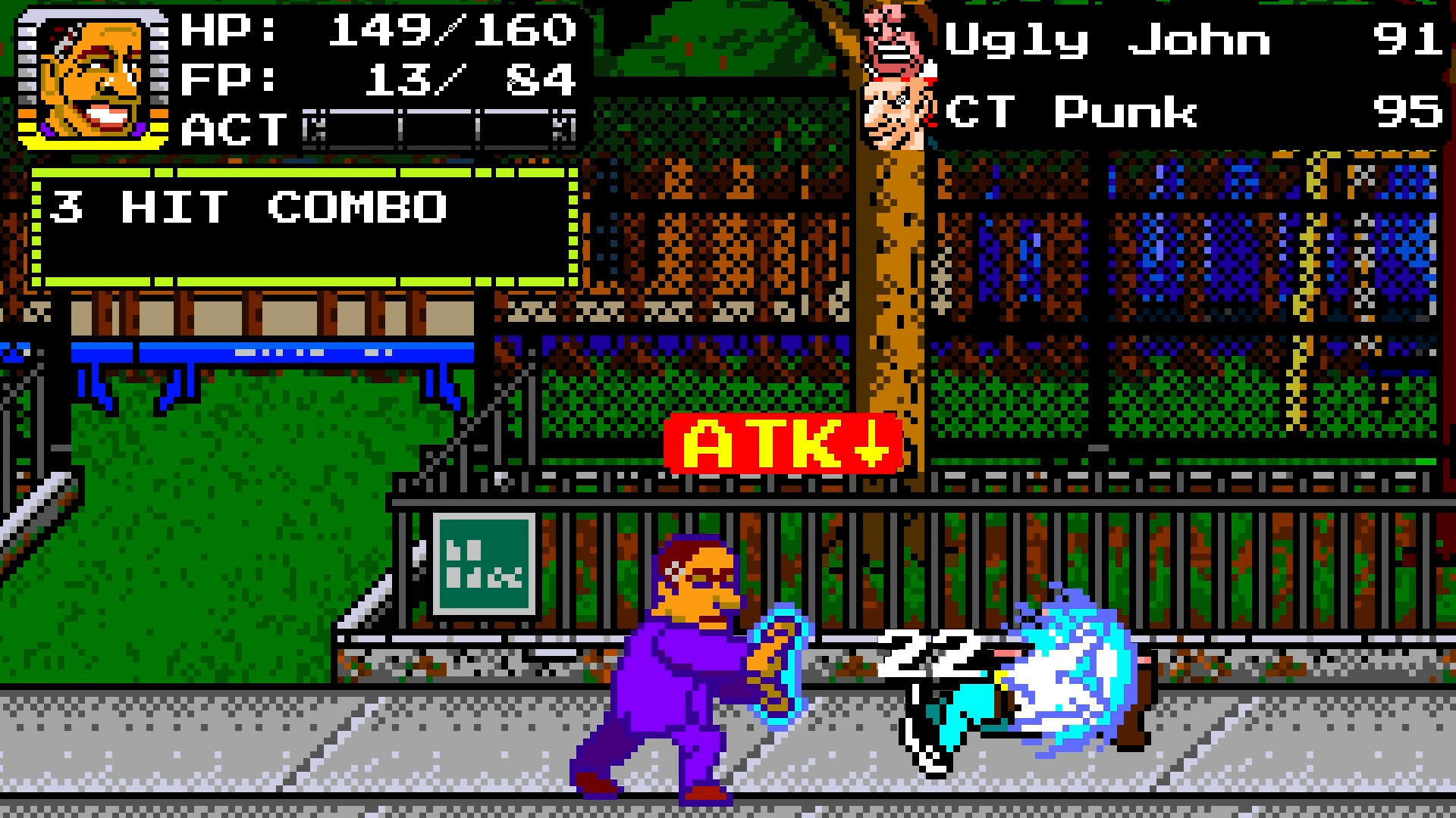 Screenshot for Treachery in Beatdown City: U.N. Trouble