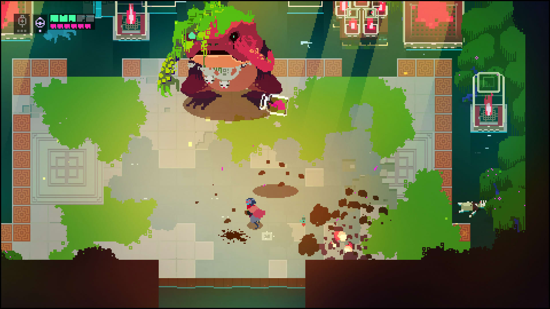 Screenshot for Hyper Light Drifter