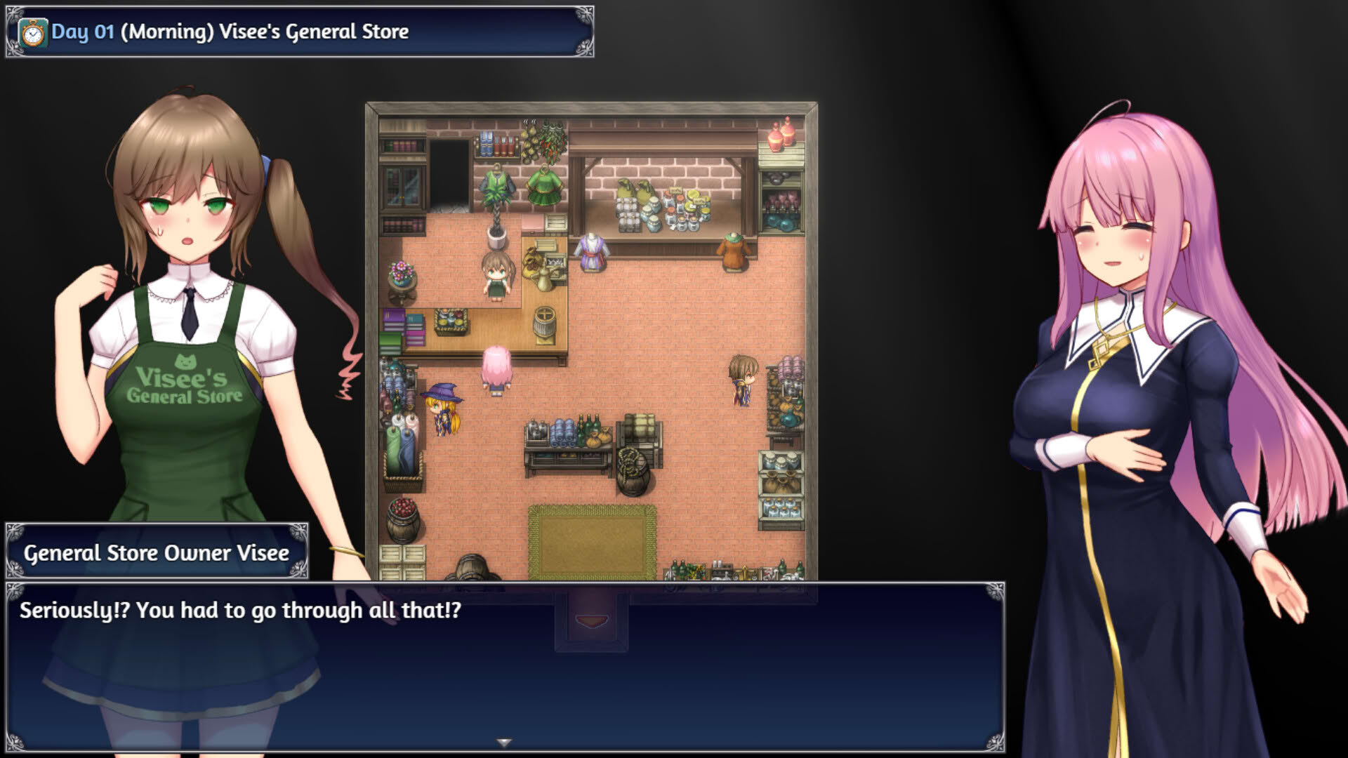 Screenshot for Enishia and the Binding Brand