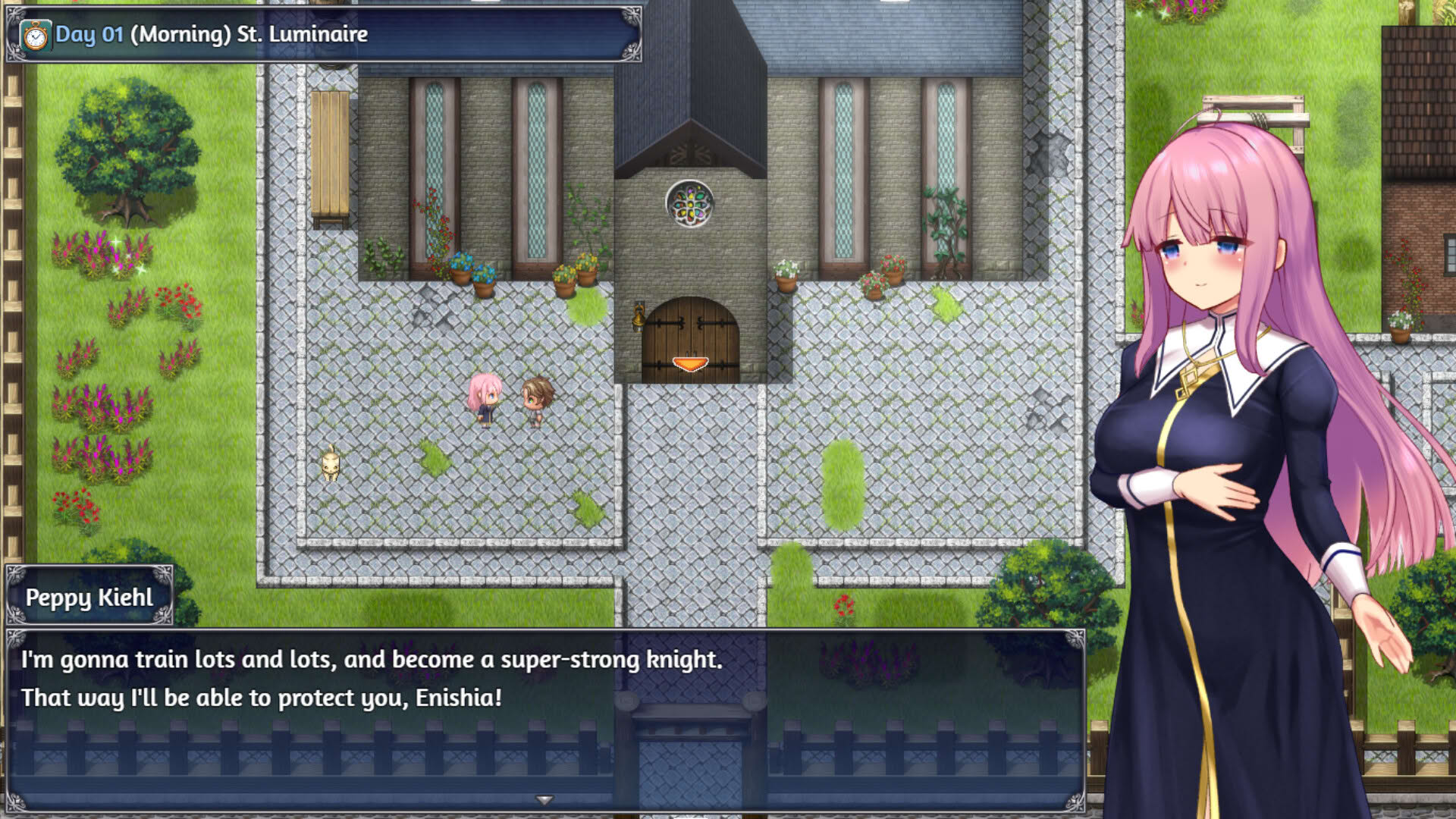 Screenshot for Enishia and the Binding Brand
