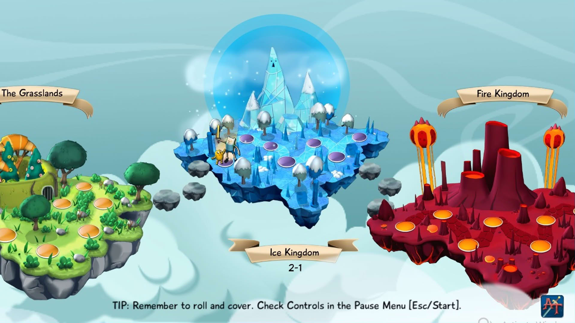 Screenshot for Adventure Time: Finn and Jake's Epic Quest