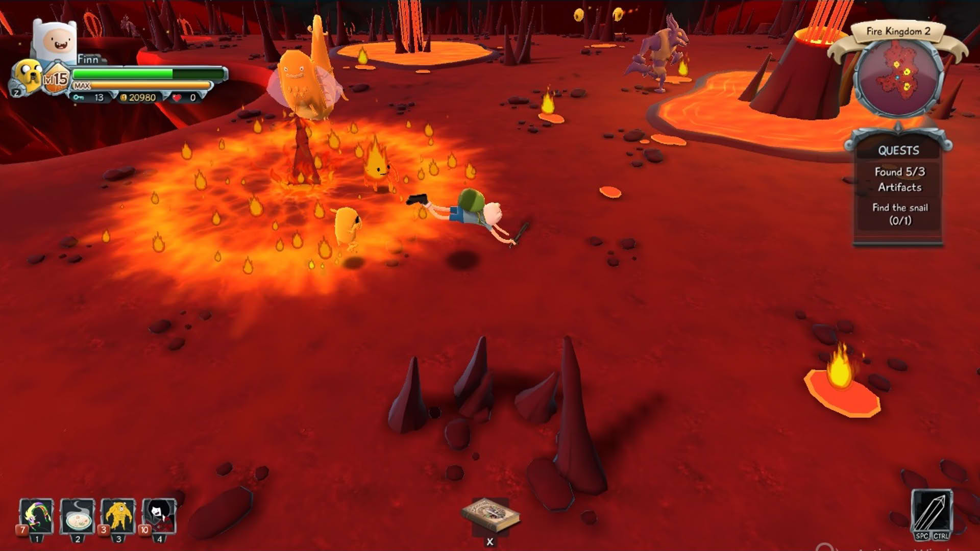 Screenshot for Adventure Time: Finn and Jake's Epic Quest