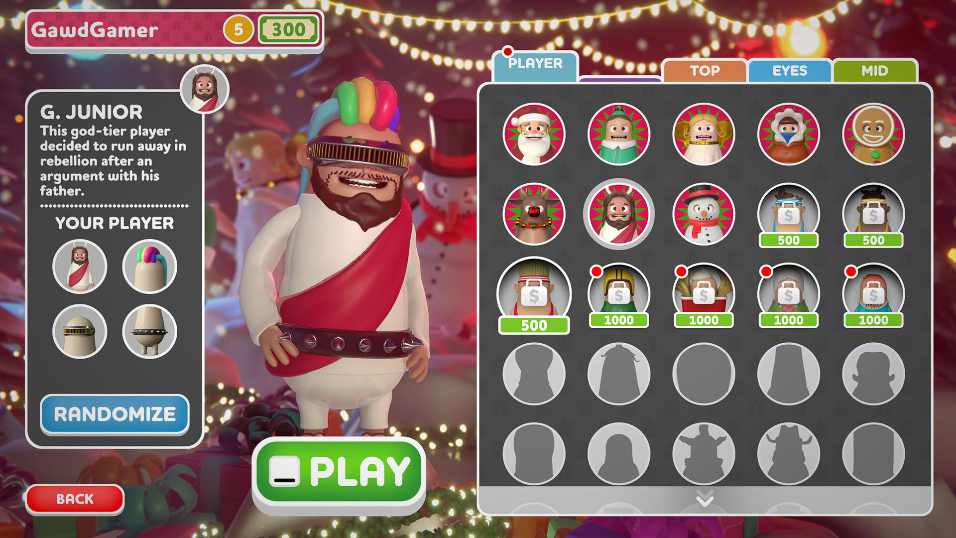 Screenshot for Rubber Royale: Holiday Prologue