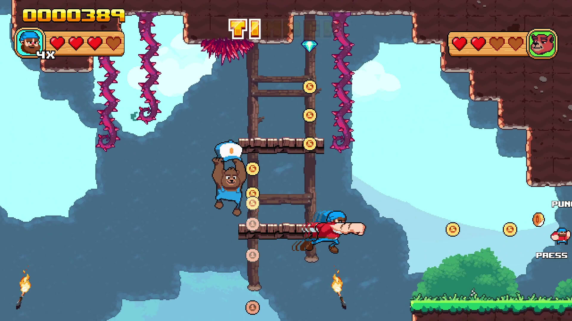 Screenshot for Timberman: The Big Adventure