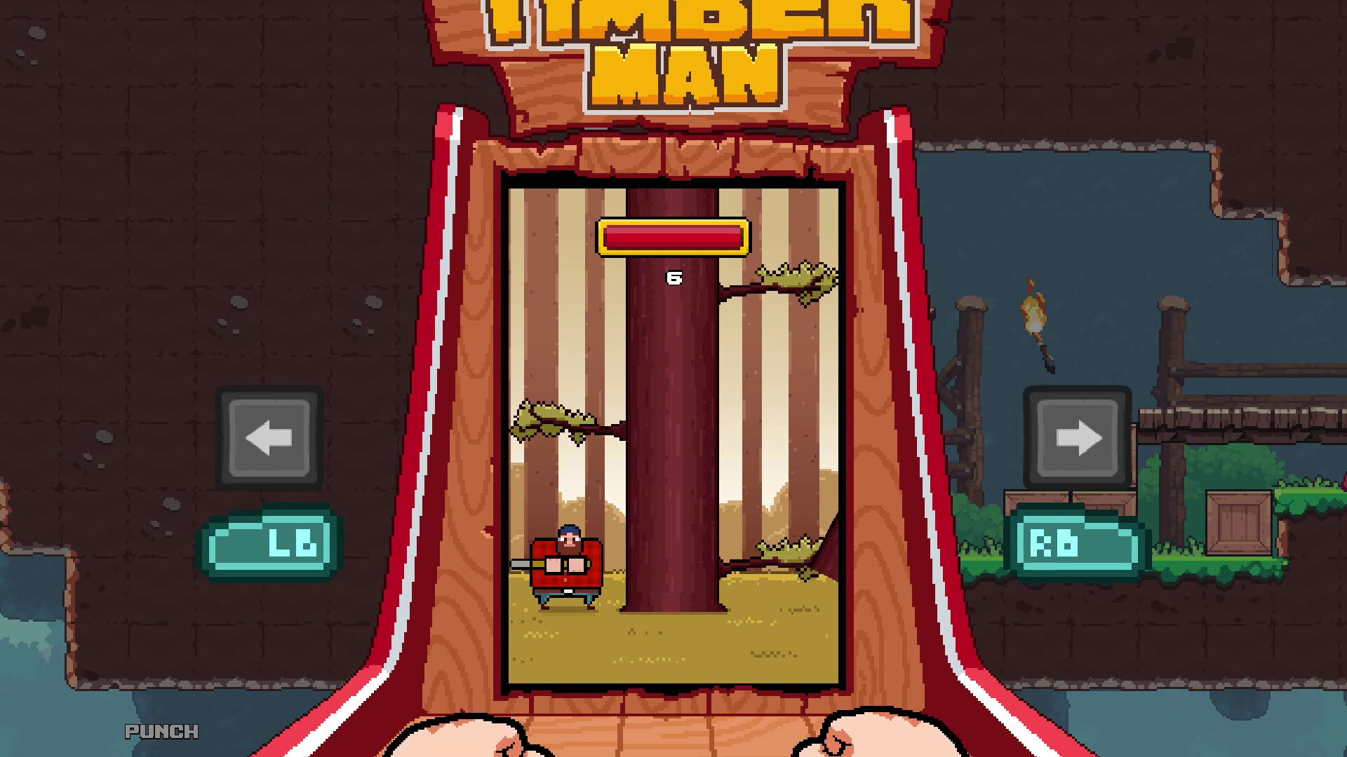 Screenshot for Timberman: The Big Adventure