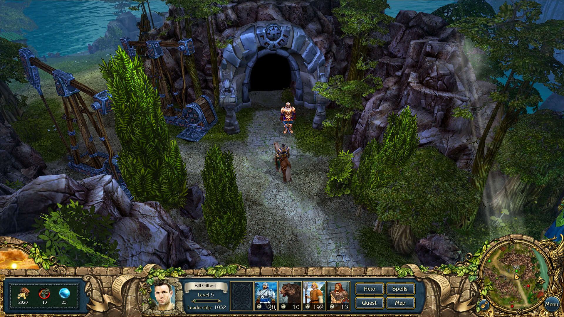 Screenshot for King's Bounty: The Legend