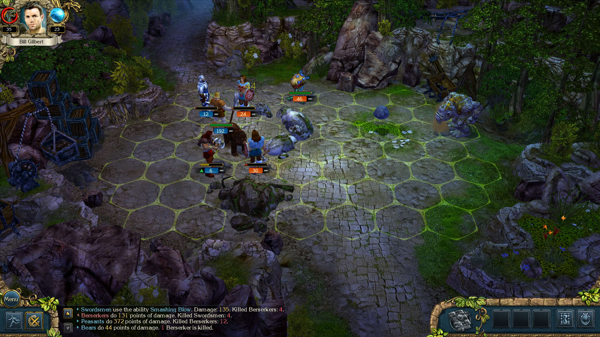 Screenshot for King's Bounty: The Legend