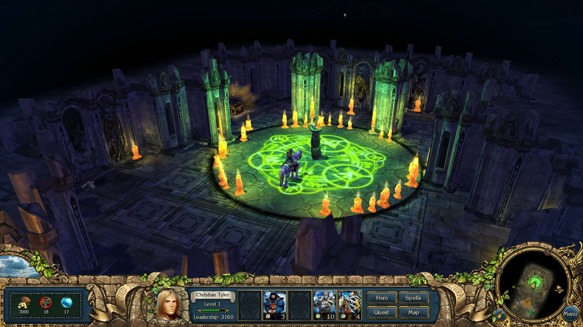 Screenshot for King's Bounty: The Legend