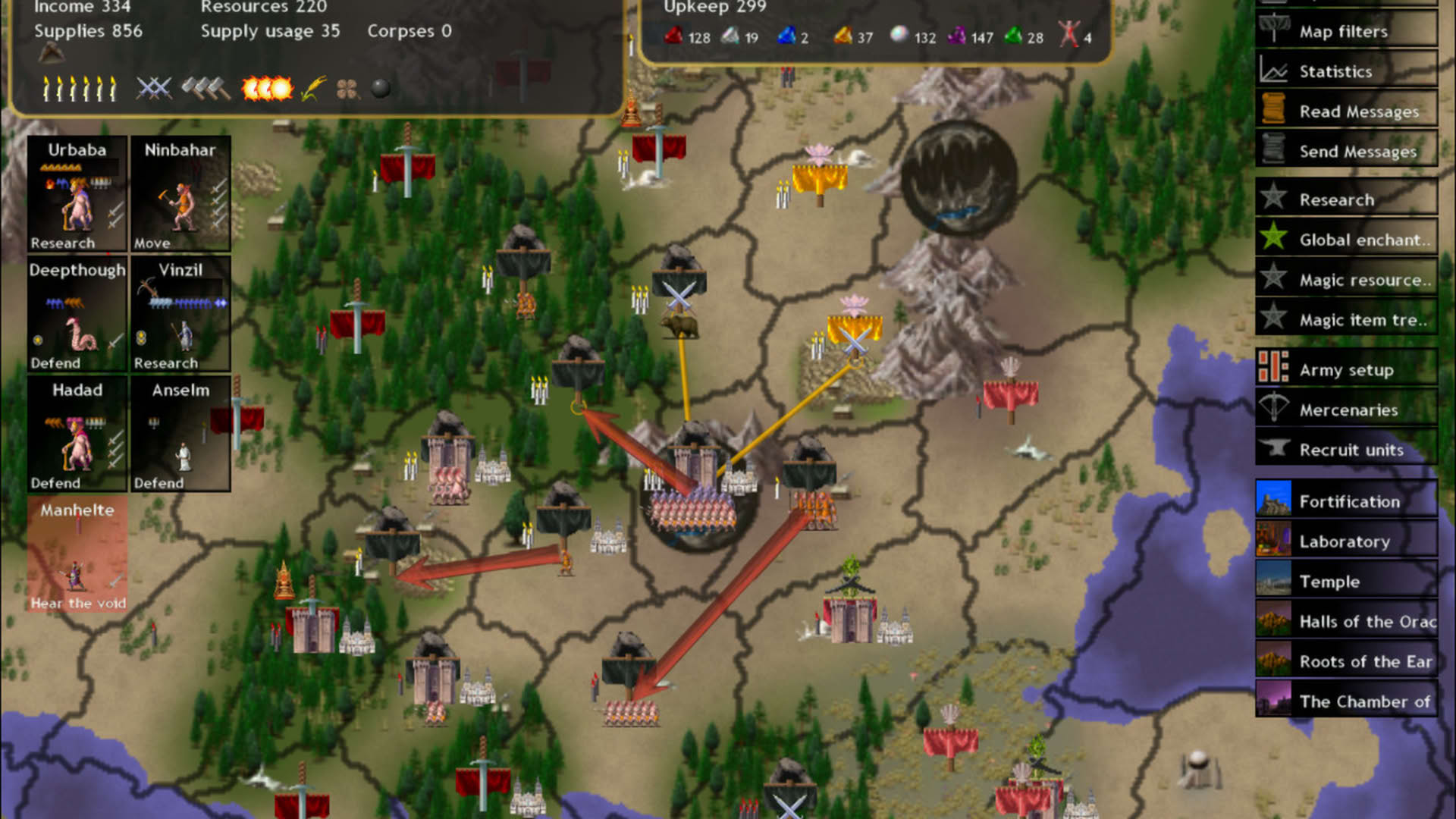 Screenshot for Dominions 4: Thrones of Ascension