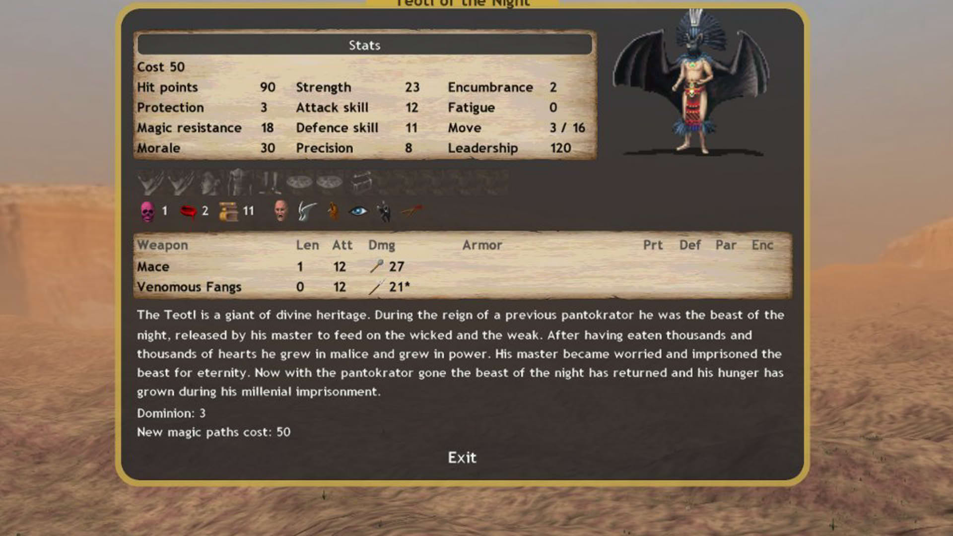 Screenshot for Dominions 4: Thrones of Ascension