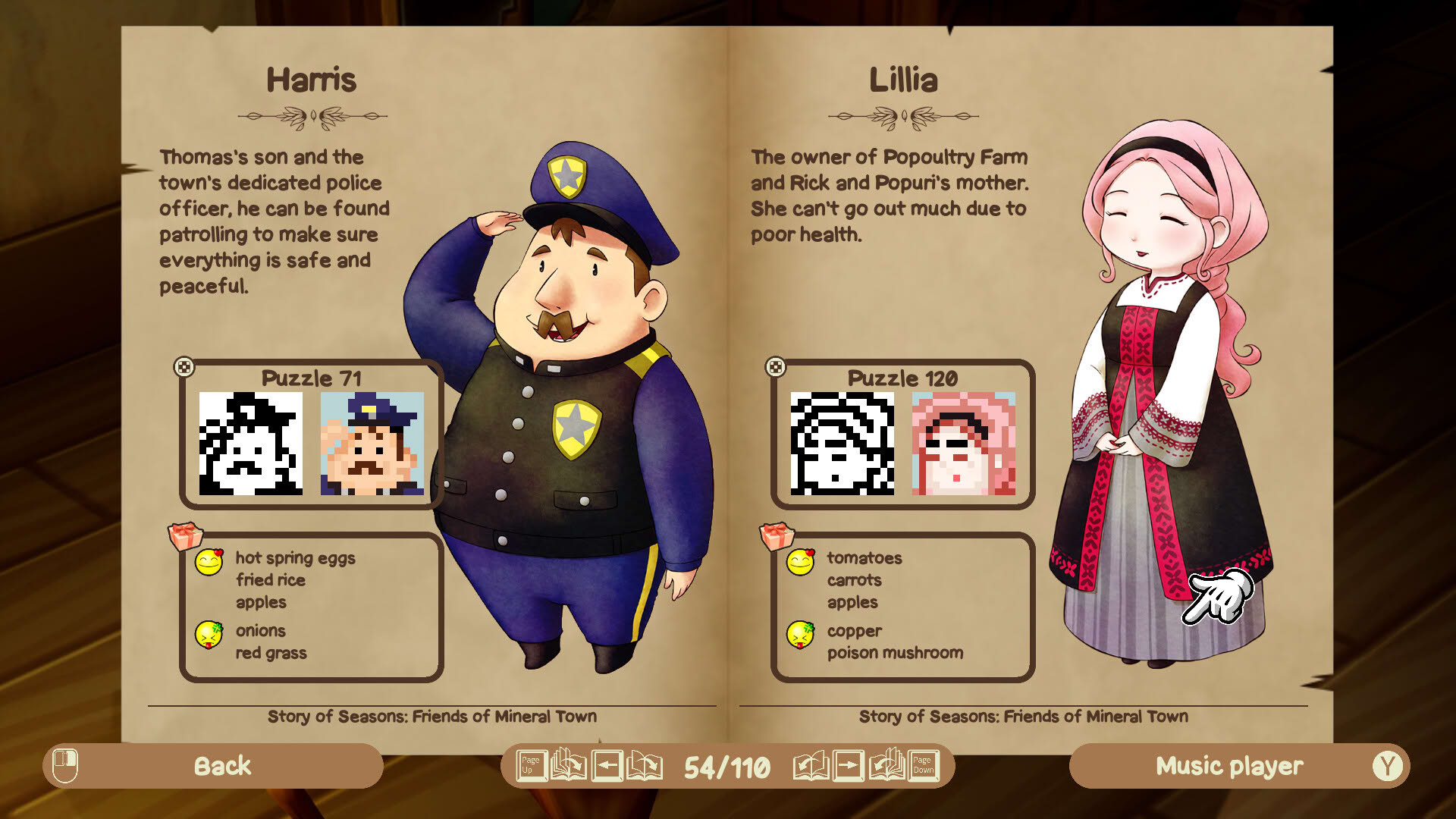 Screenshot for Piczle Cross: Story of Seasons