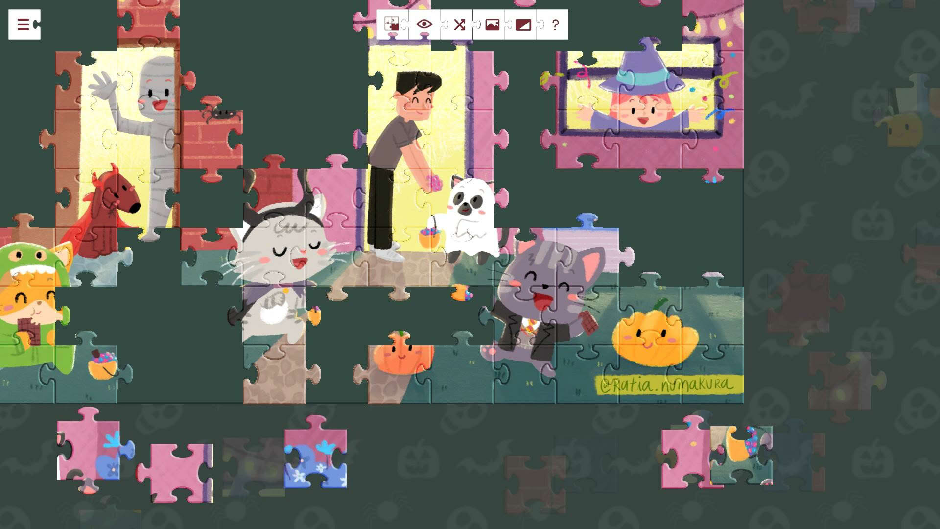 Screenshot for Buddy and Friends on Halloween