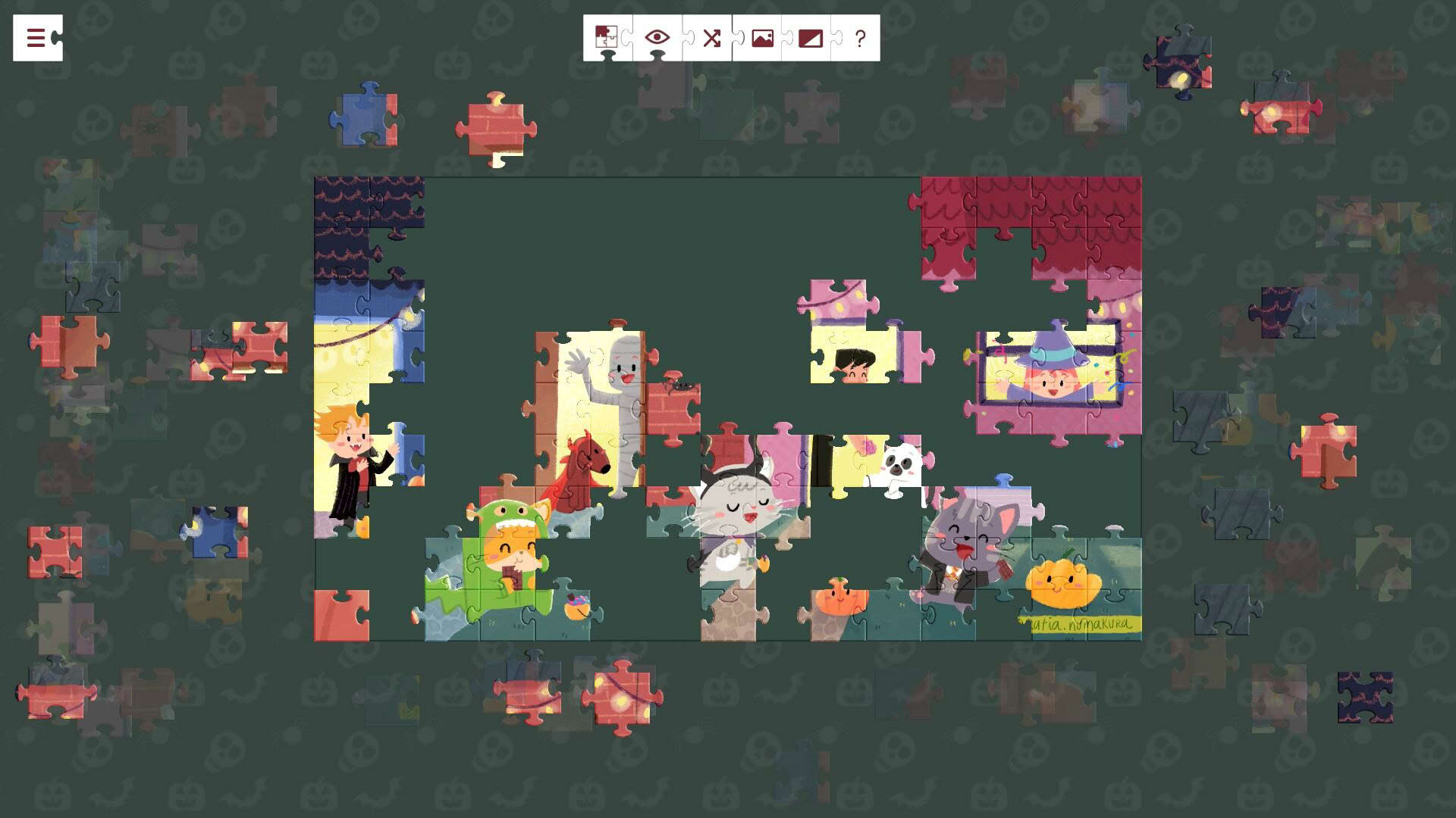 Screenshot for Buddy and Friends on Halloween