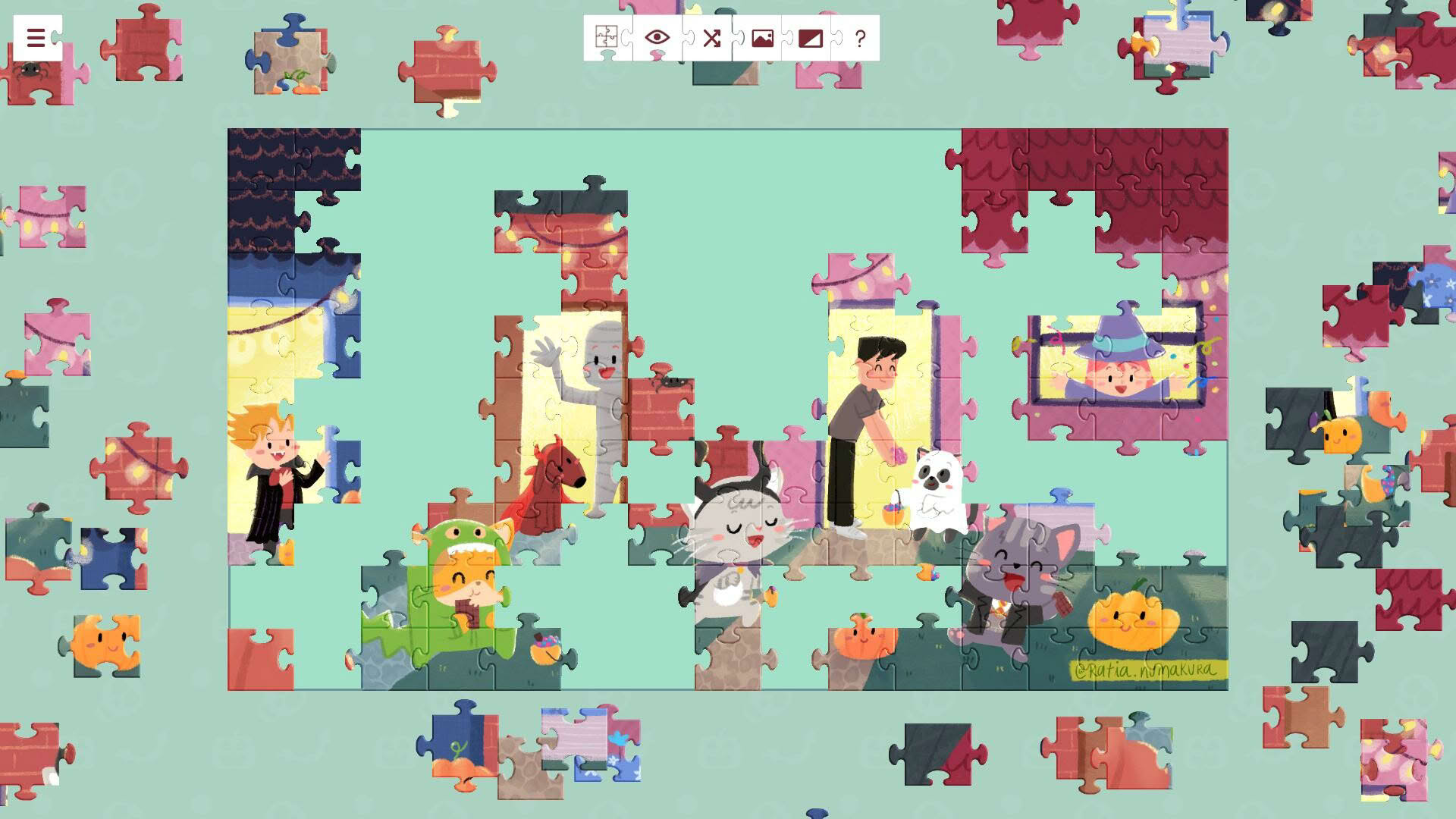 Screenshot for Buddy and Friends on Halloween