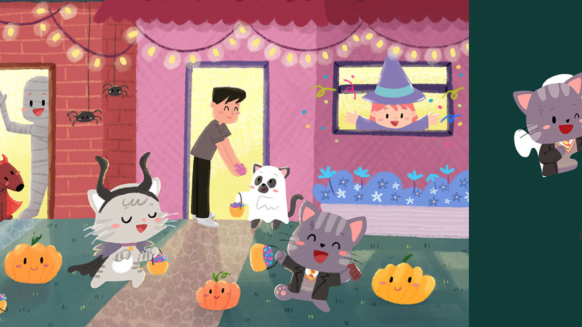 Screenshot for Buddy and Friends on Halloween