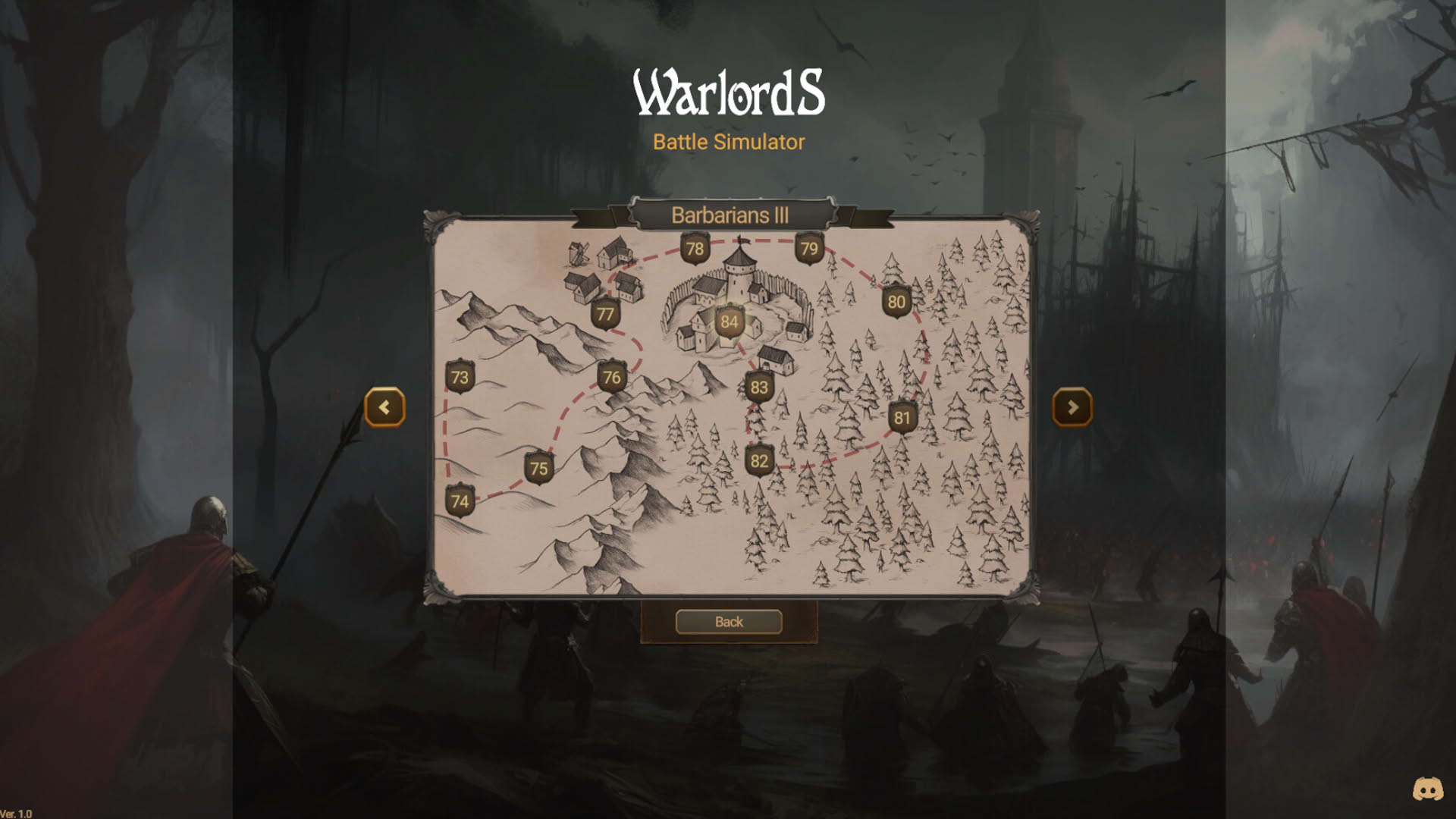 Screenshot for Warlords Battle Simulator
