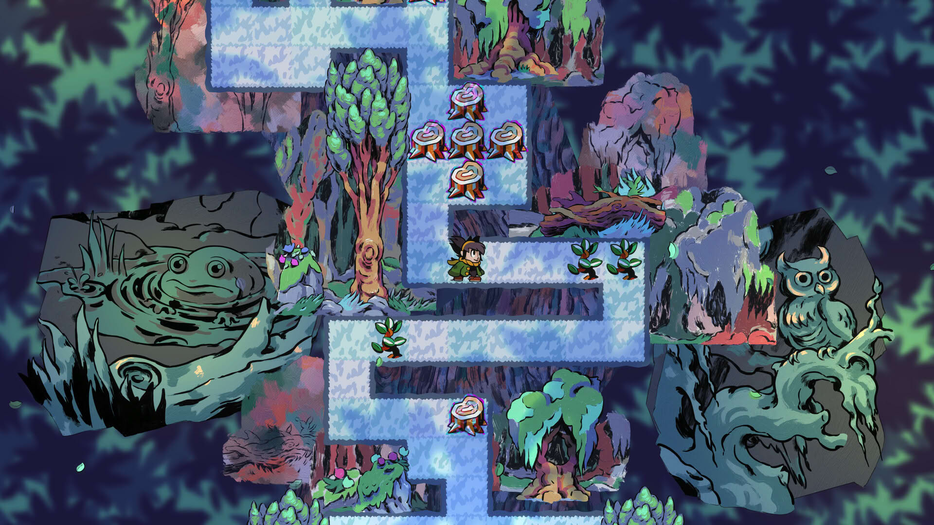 Screenshot for Arranger: A Role-Puzzling Adventure