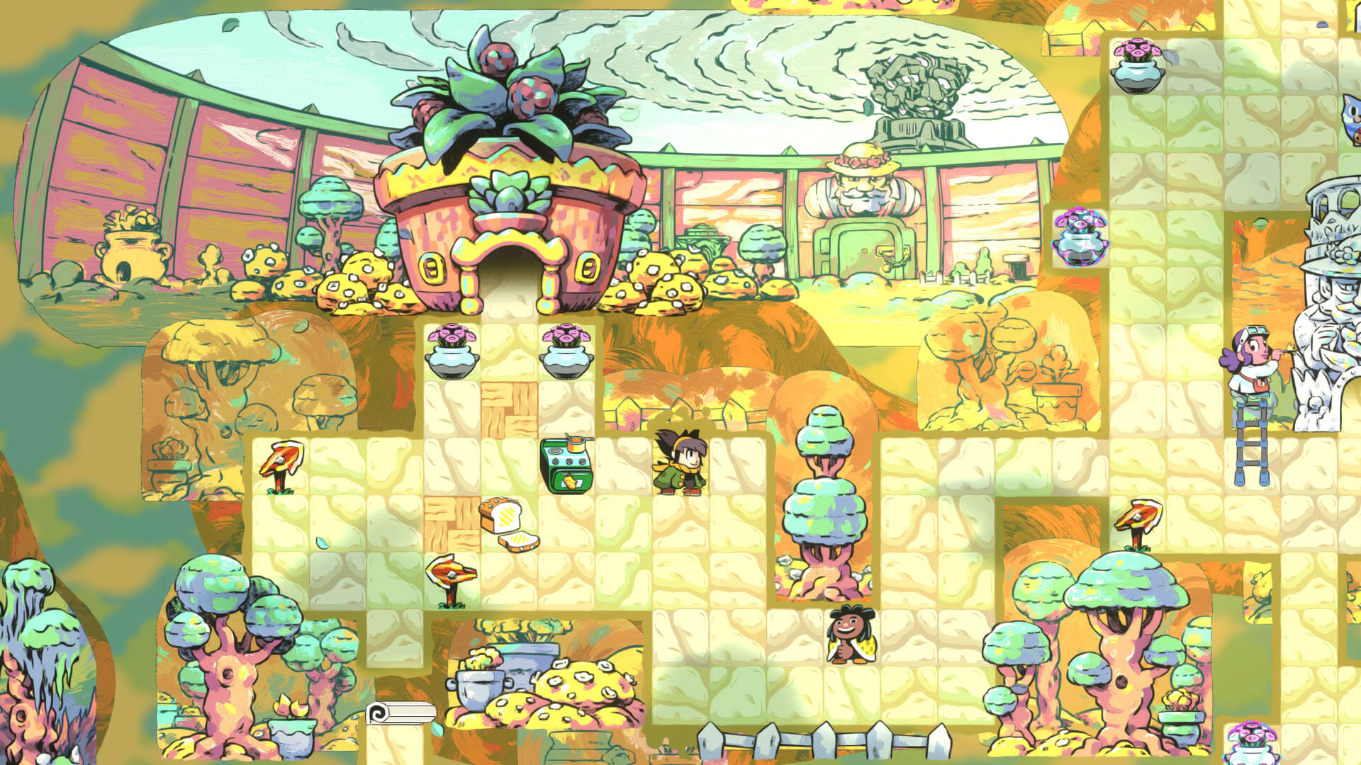 Screenshot for Arranger: A Role-Puzzling Adventure