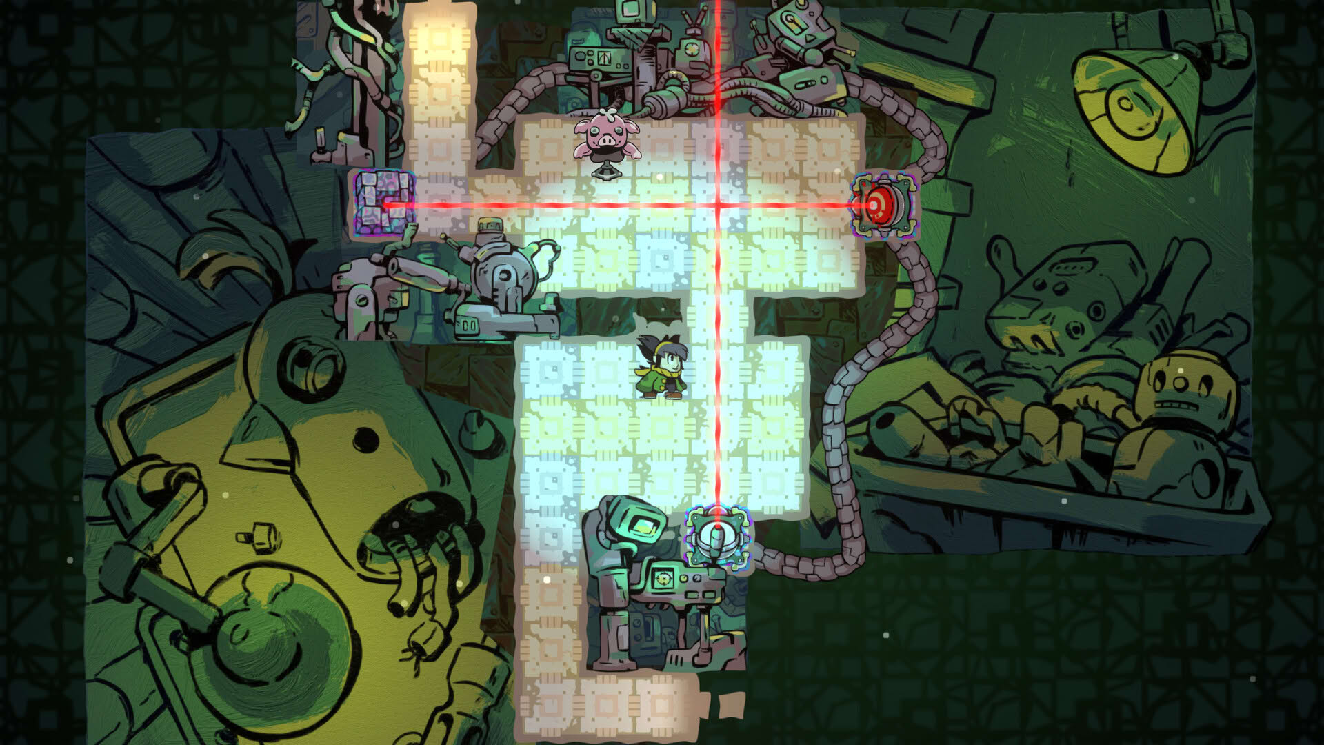 Screenshot for Arranger: A Role-Puzzling Adventure