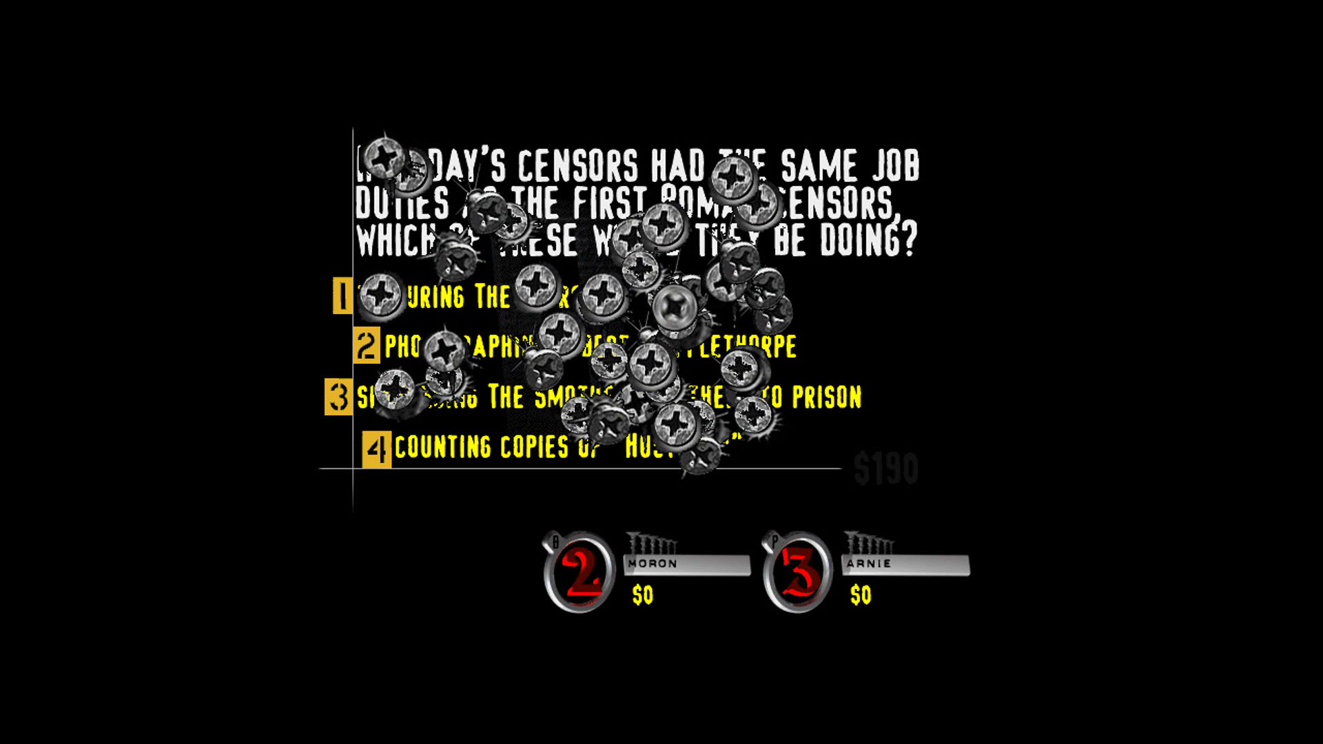 Screenshot for You Don't Know Jack Vol. 4: The Ride