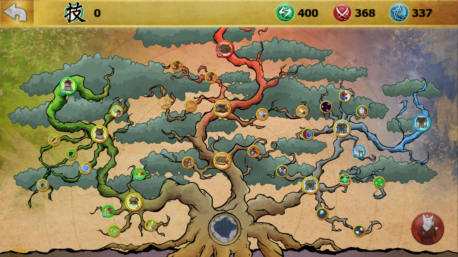 Screenshot for Ninja Cats vs Samurai Dogs